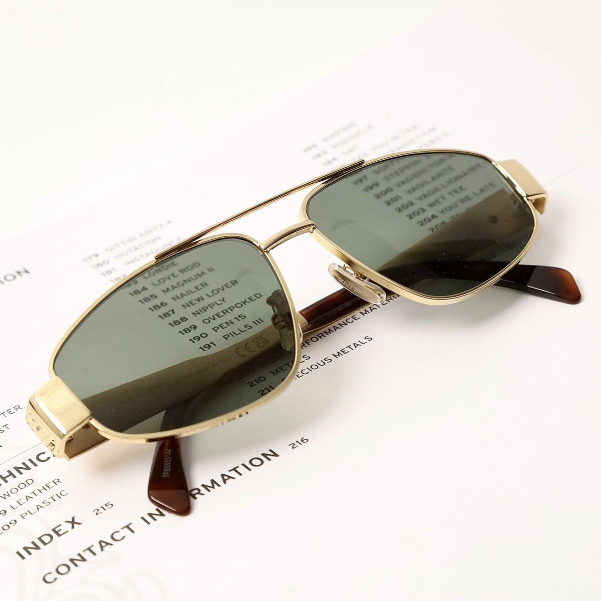 Celine CELINE CL40281U SUNGLASSES Size ONE SIZE - 7 Thumbnail