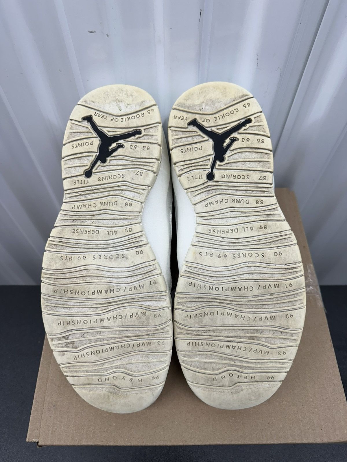Jordan Brand Nike Air Jordan Retro 10 I’m Back 310805104 Size 10.5 Men Size US 10.5 / EU 43-44 - 6 Thumbnail
