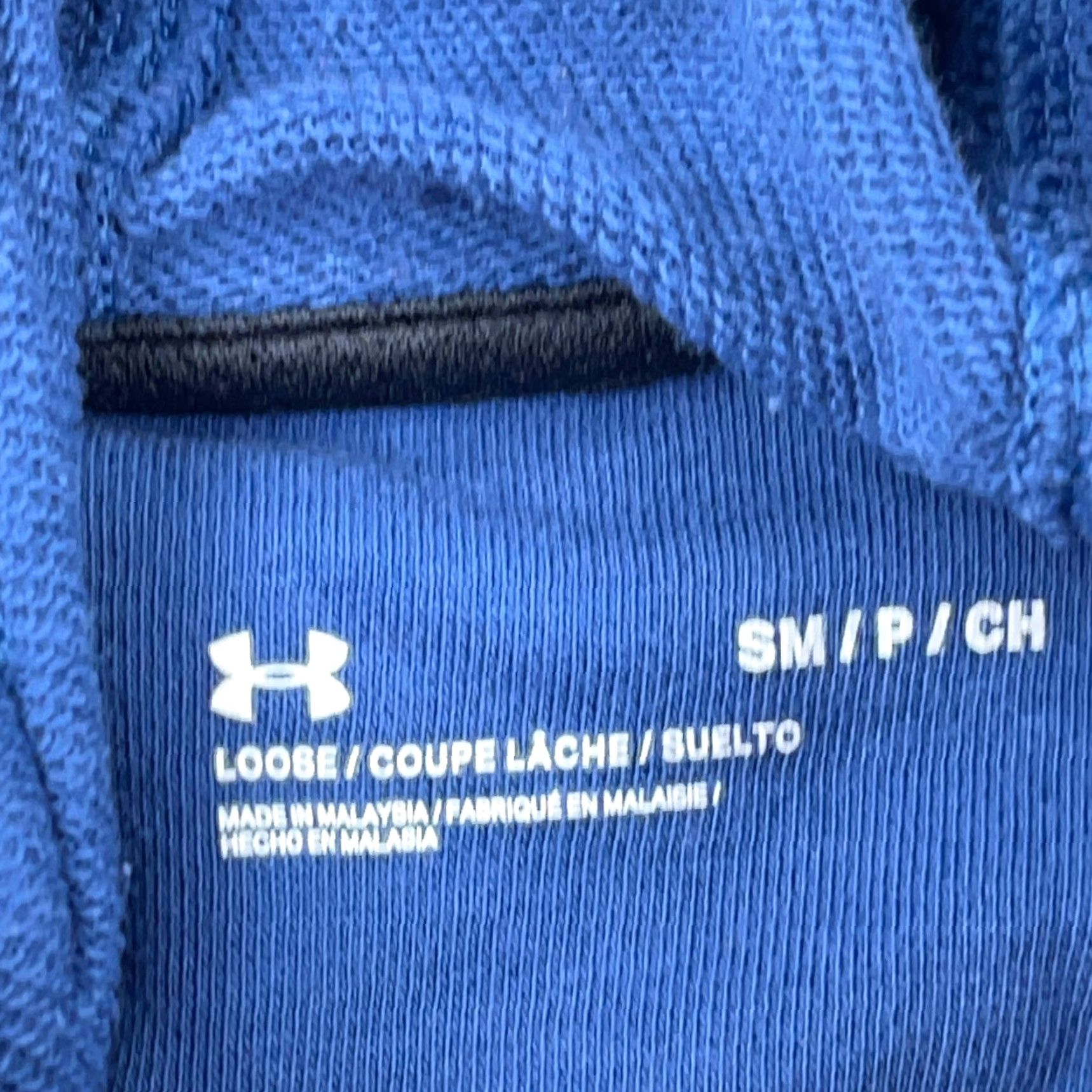 Under Armour VINTAGE Under Armour Project Rock Hoodie Men Small Blue Sweatshirt Respect Bull Gym Size US S / EU 44-46 / 1 - 3 Thumbnail