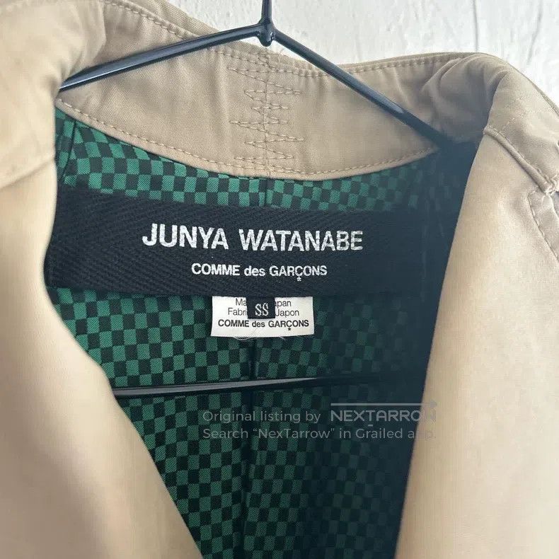 Junya Watanabe Junya Watanabe Deconstructed Khaki Trench Coat Size XS / US 0-2 / IT 36-38 - 8 Thumbnail
