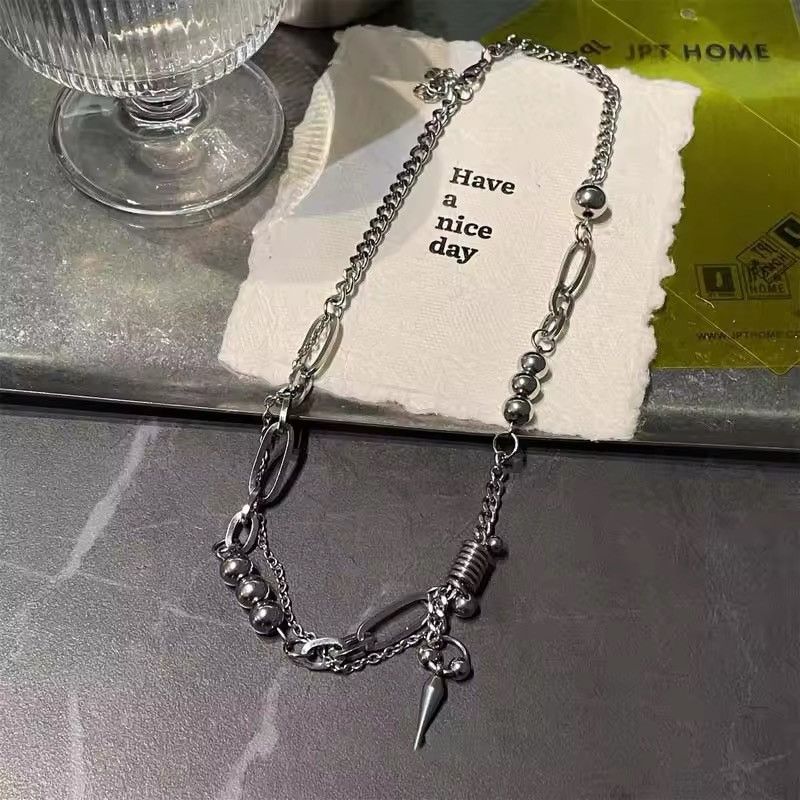 Other Hip-Hop Rivet Pendant Necklace Size ONE SIZE - 2 Thumbnail