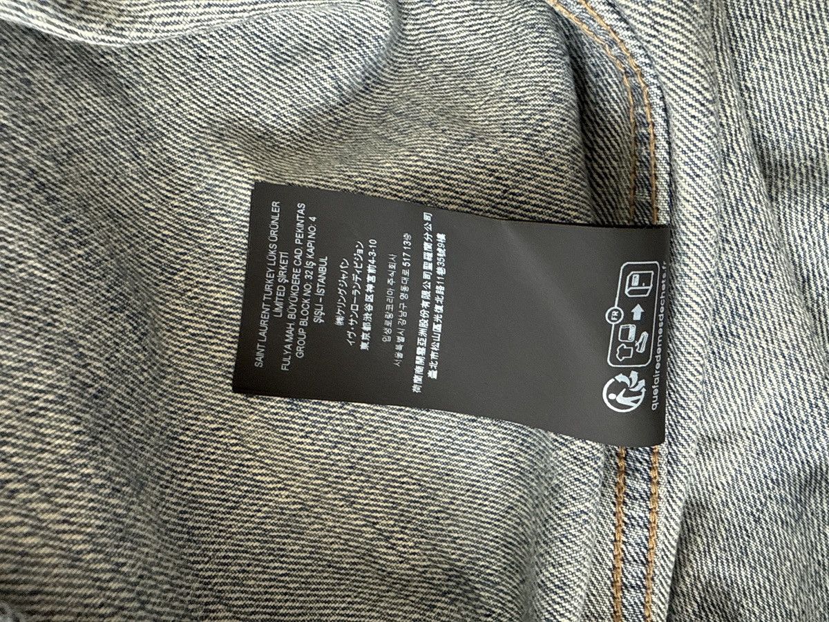 Saint Laurent Paris Saint Laurent Paris Blue Denim Size US L / EU 52-54 / 3 - 6 Thumbnail