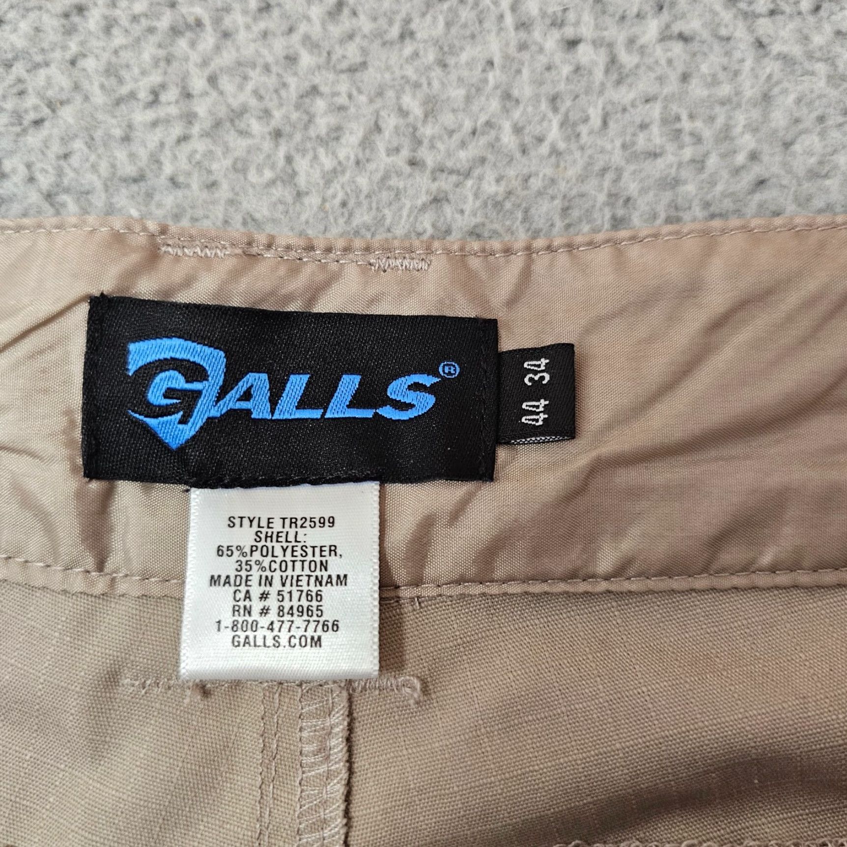 Vintage Galls Mens Cargo Pants 44x34 Khaki Ripstop Workwear Pockets Pants Regular Straight Cargo Vintage No Size US 44 / EU 60 - 3 Thumbnail