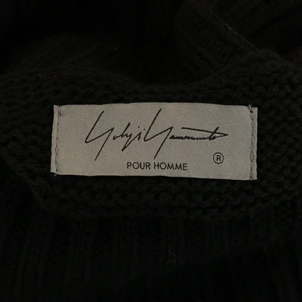 Yohji Yamamoto Yohji Yamamoto POUR HOMME 22AW CHERRY AND BONES KNIT Size US L / EU 52-54 / 3 - 7 Thumbnail