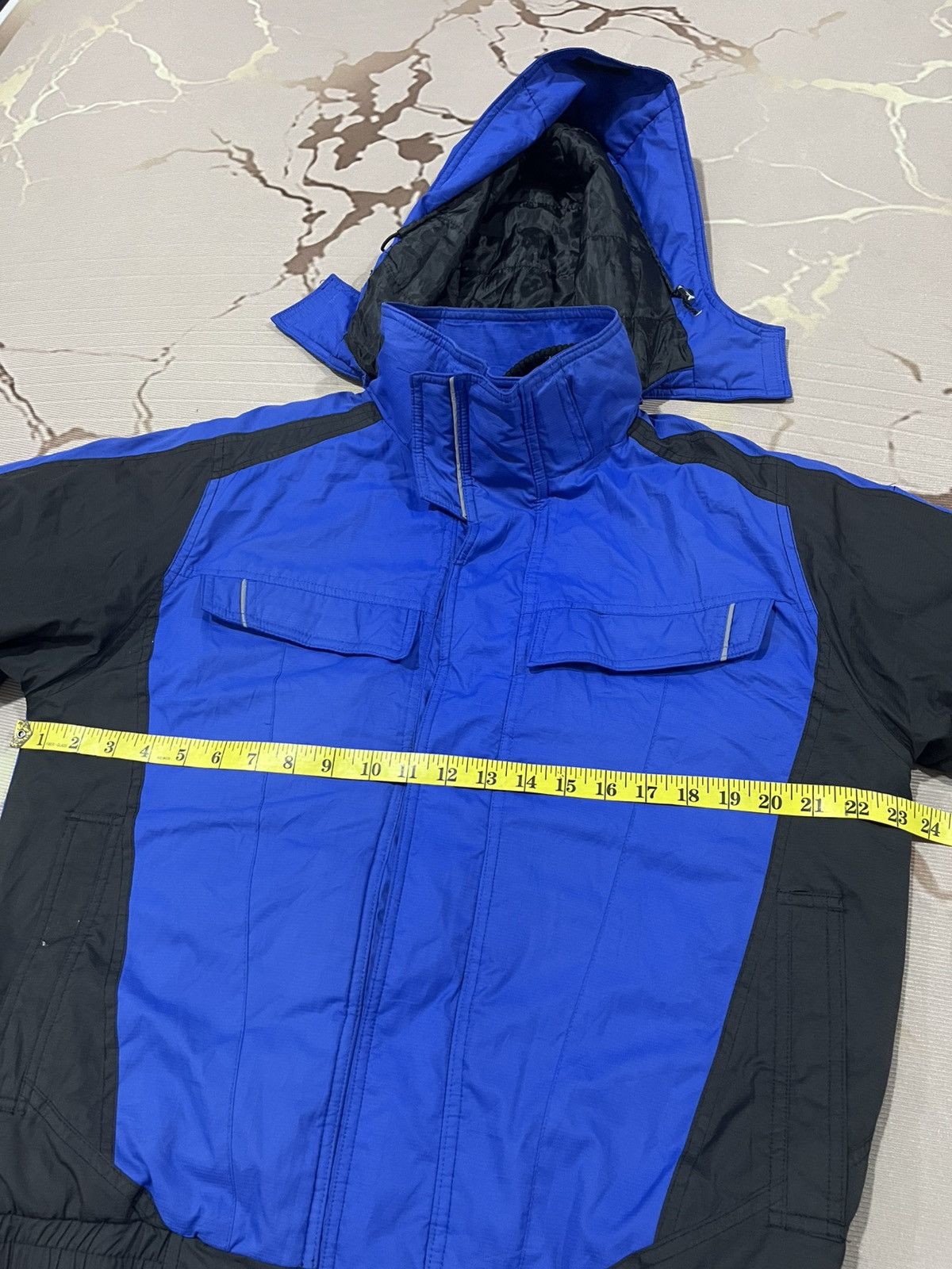 Japanese Brand Andare Schietti Tech Work Jacket Reflective Blue Size US M / EU 48-50 / 2 - 16 Thumbnail