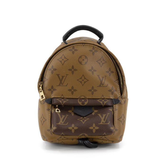 Louis Vuitton, Bags, Auth Louis Vuitton Monogram Reverse Palm Spring Mini