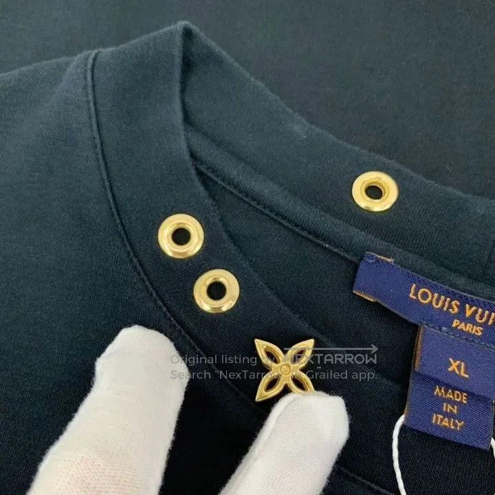 Louis Vuitton Louis Vuitton Black Gold Monogram T. Size US XL / EU 56 / 4 - 8 Thumbnail
