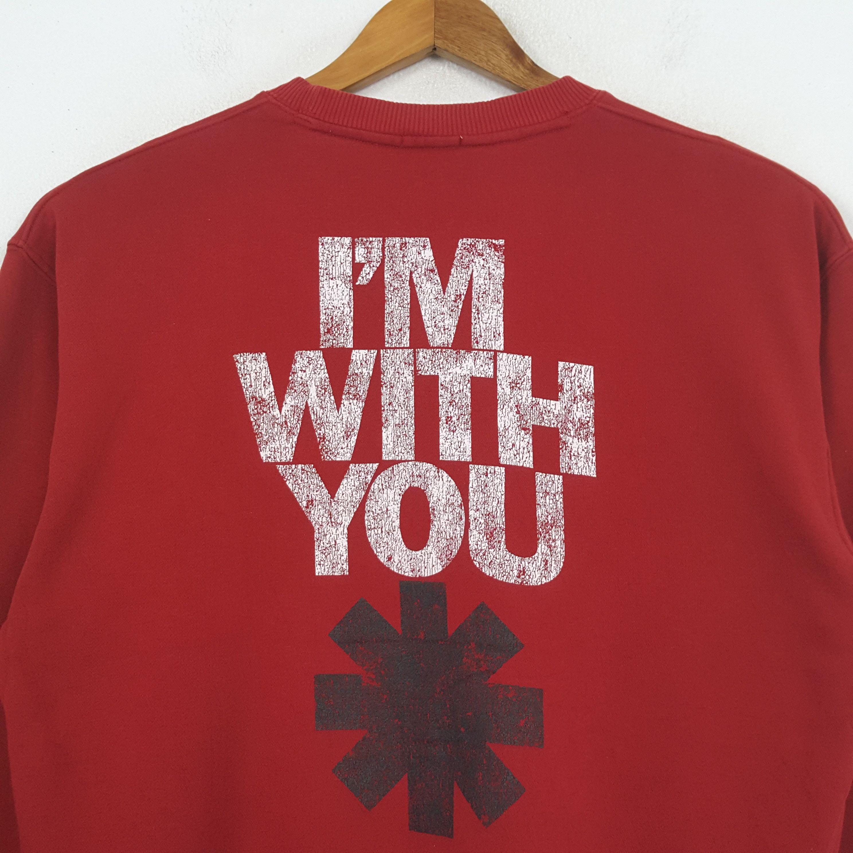 Band Tees × GU × Vintage Vintage GU x Red Hot Chili Peppers Band Sweatshirt C296N10 Size US L / EU 52-54 / 3 - 4 Thumbnail