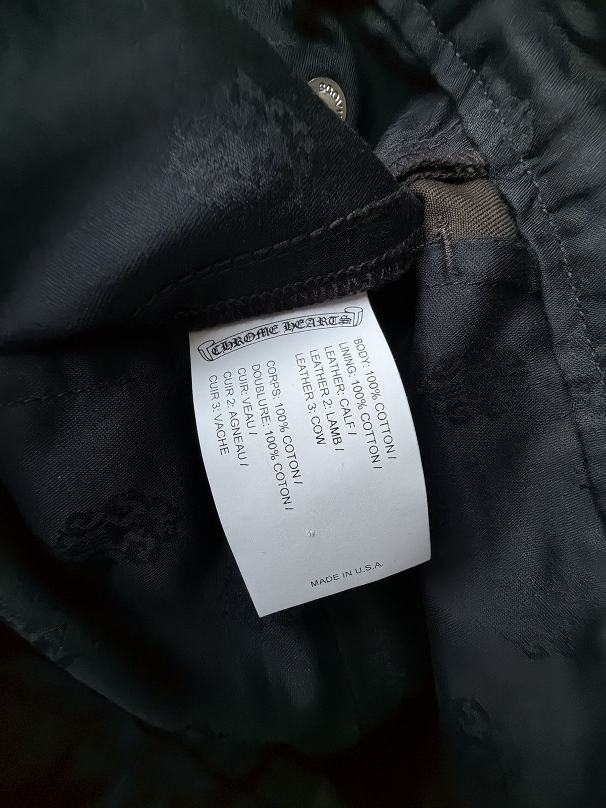 Chrome Hearts Chrome Hearts Cheetah/Black Cross Patch Brown Chino Pants Size US 32 / EU 48 - 17 Thumbnail