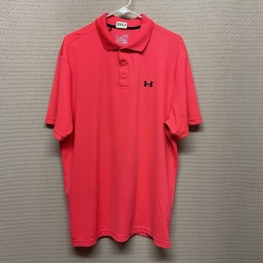 Under Armour Under Armour Heat Gear Short Sleeve Polo Shirt Men Size XL Size US XL / EU 56 / 4 - 9 Thumbnail