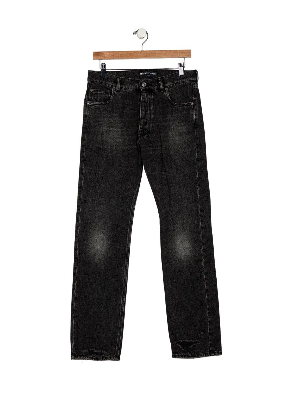 Balenciaga 2017 Balenciaga Straight-leg jeans Size US 29 - 1 Thumbnail
