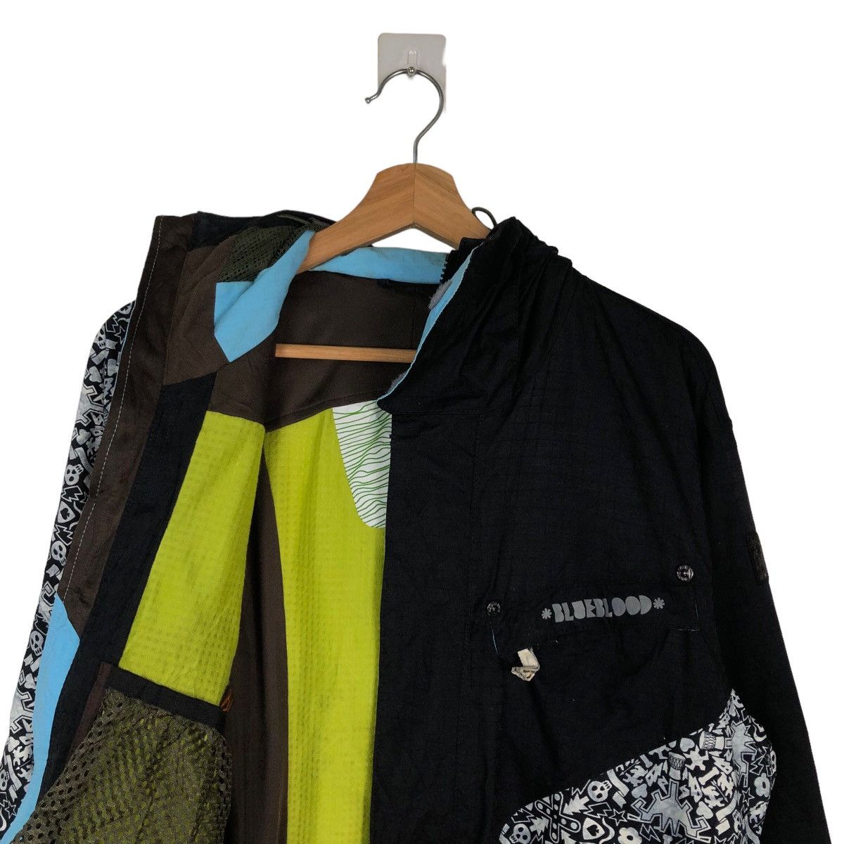 Japanese Brand VINTAGE BLUE BLOOD SURVIVAL JACKET RARE DESIGN RICK OWENS Size US S / EU 44-46 / 1 - 10 Thumbnail