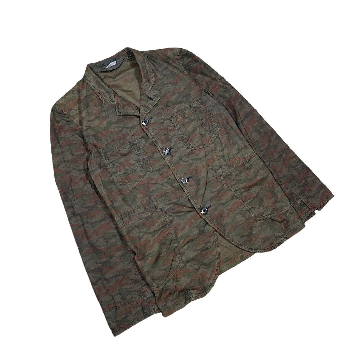 Comme des Garcons × Comme des Garcons Homme Plus × Junya Watanabe Comme Des Garcons FW08 Camouflage Utility Jacket Size US S / EU 44-46 / 1 - 2 Thumbnail