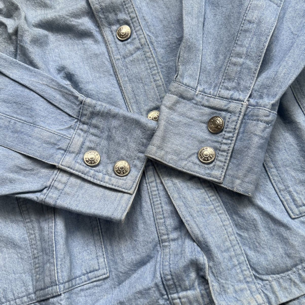 Edwin 1990’s Edwin Mr.50c 4 Pocket Trucker Denim Jacket Size US M / EU 48-50 / 2 - 3 Thumbnail