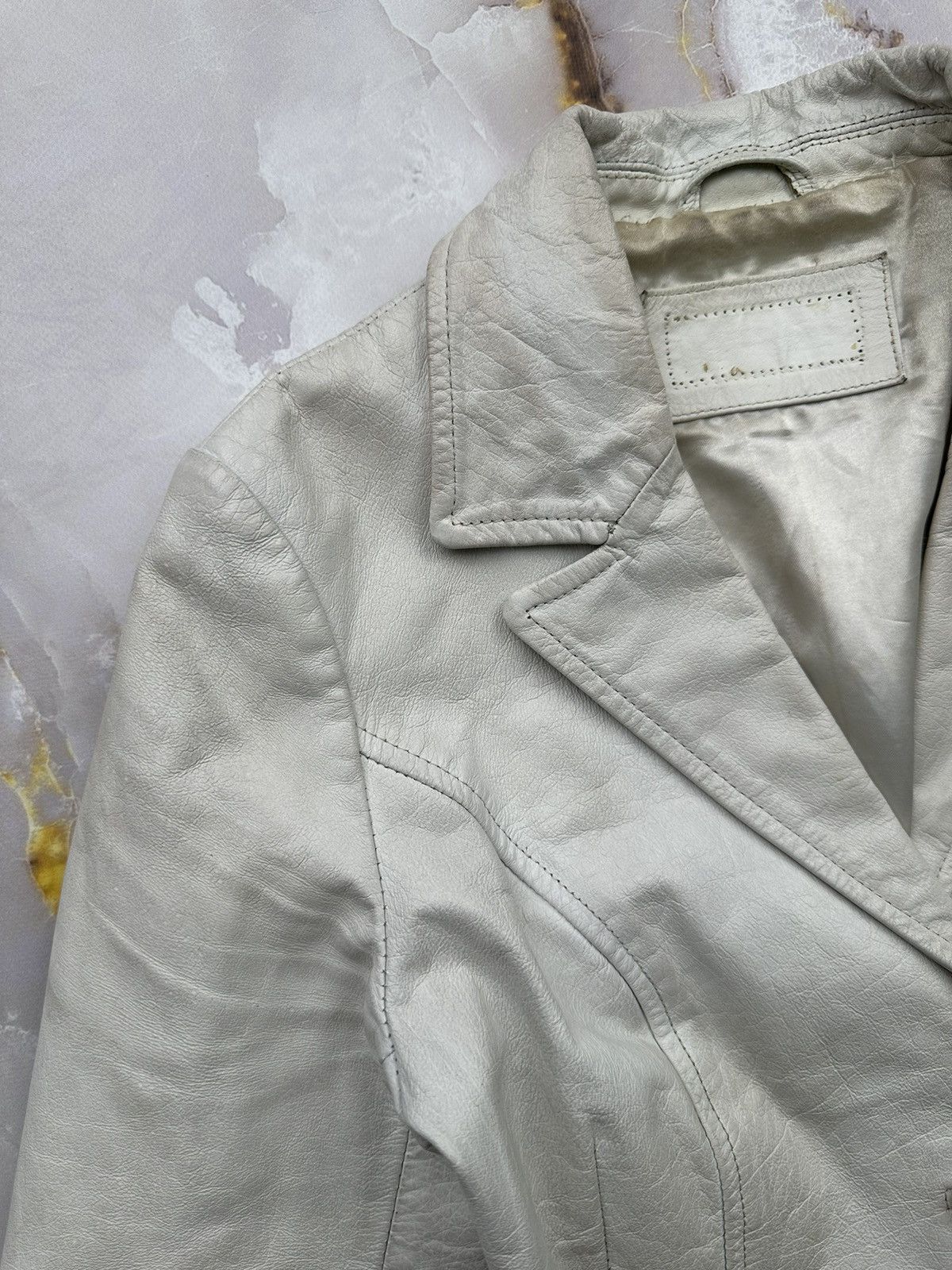 Japanese Brand Vintage Leather Jacket Size S / US 4 / IT 40 - 2 Thumbnail
