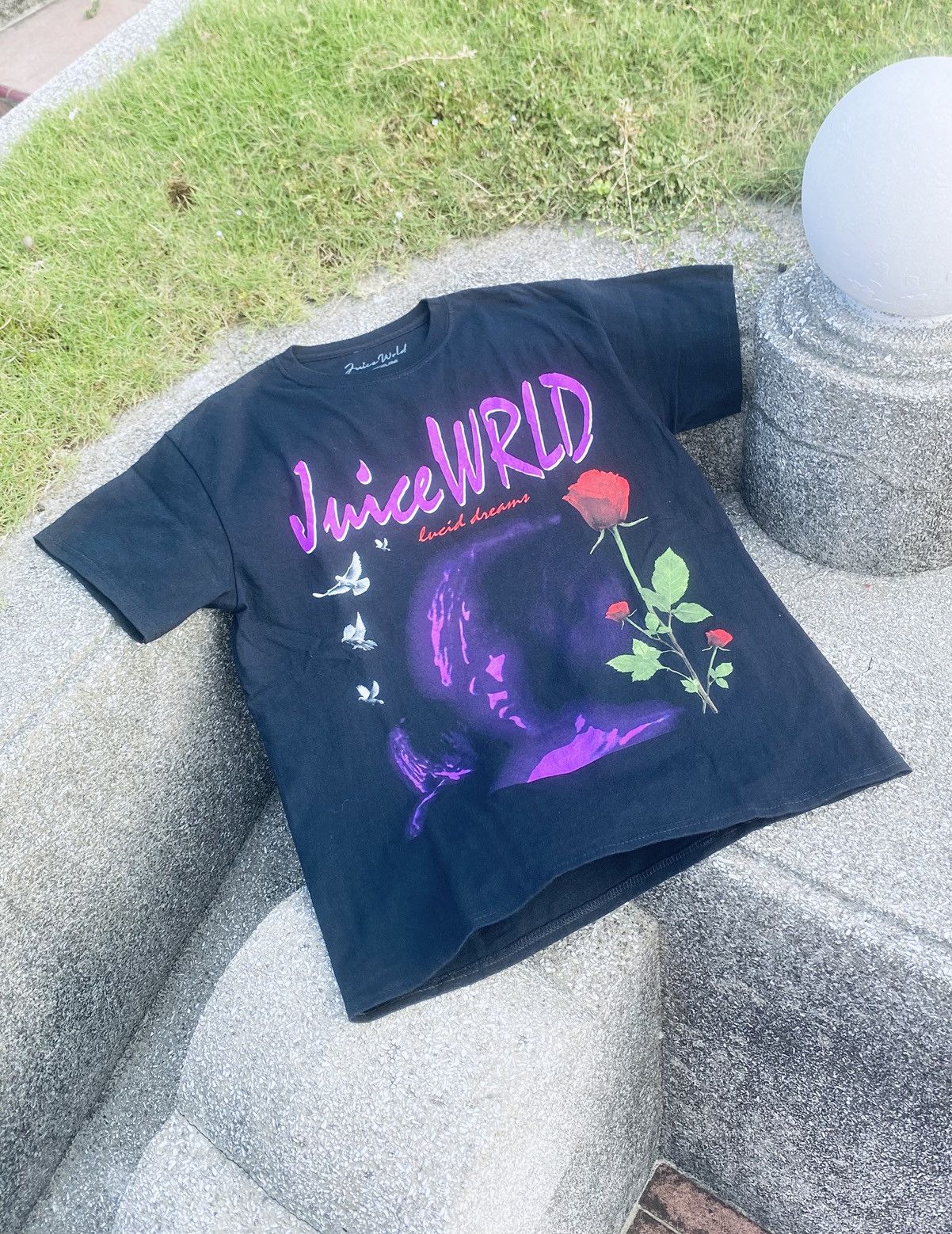 Band Tees × Rap Tees × Vintage *Juice WRLD* 999 Lucid Dreams Size US M / EU 48-50 / 2 - 1 Thumbnail