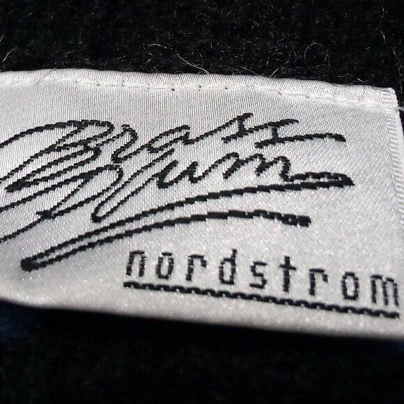 Nordstrom × Vintage Vintage Nordstrom Brass Plum Abstract Geometric Sweater Size M / US 6-8 / IT 42-44 - 3 Thumbnail