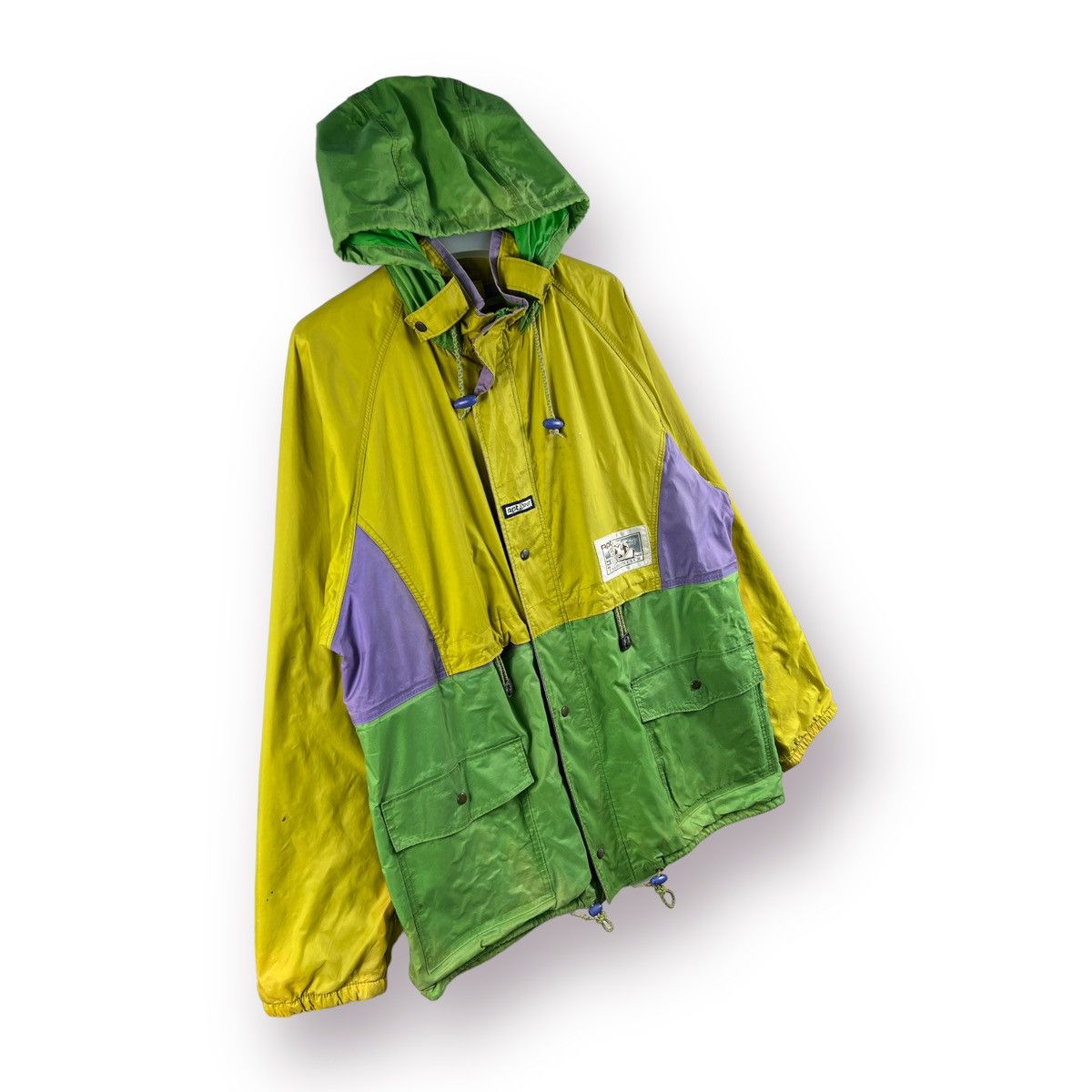 Apt. 9 × Japanese Brand 🔥Vtg. Waterproof APT SPORT ART COLLECTION COLOR BLOCK Size US L / EU 52-54 / 3 - 3 Thumbnail