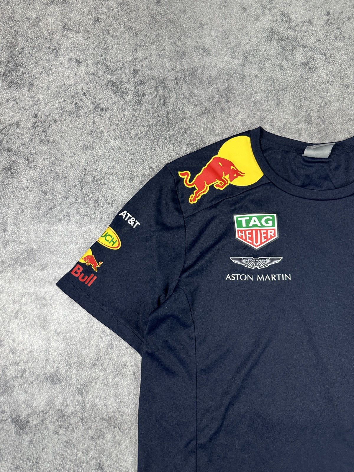 Red Bull Red Bull Aston Martin Puma Logo Racing T-shirt F-1 Rare M US Size US M / EU 48-50 / 2 - 2 Thumbnail