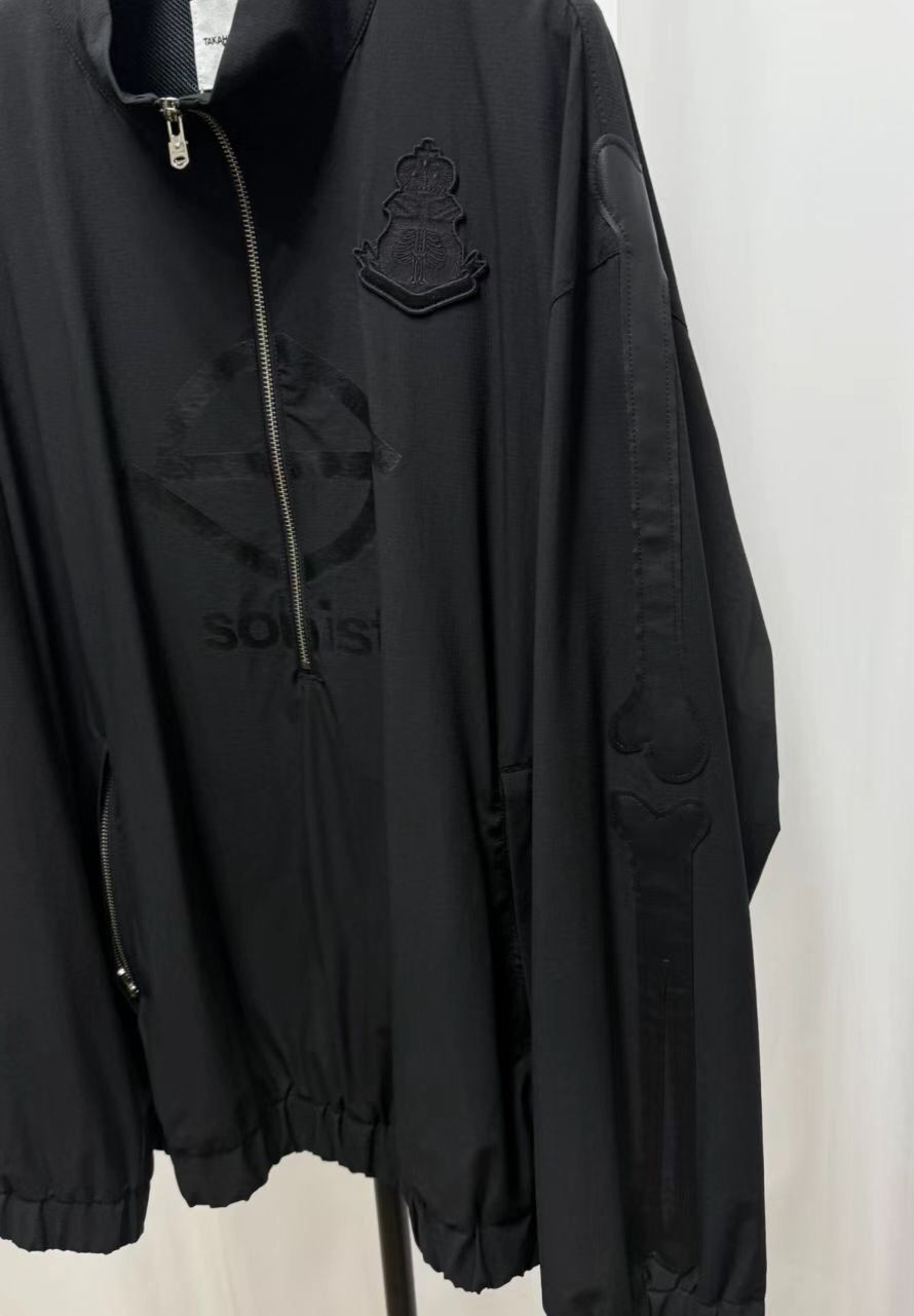 Takahiromiyashita The Soloist. The soloist 24SS bone pull over half zip jacke2412-Nextarrow Size US S / EU 44-46 / 1 - 4 Thumbnail