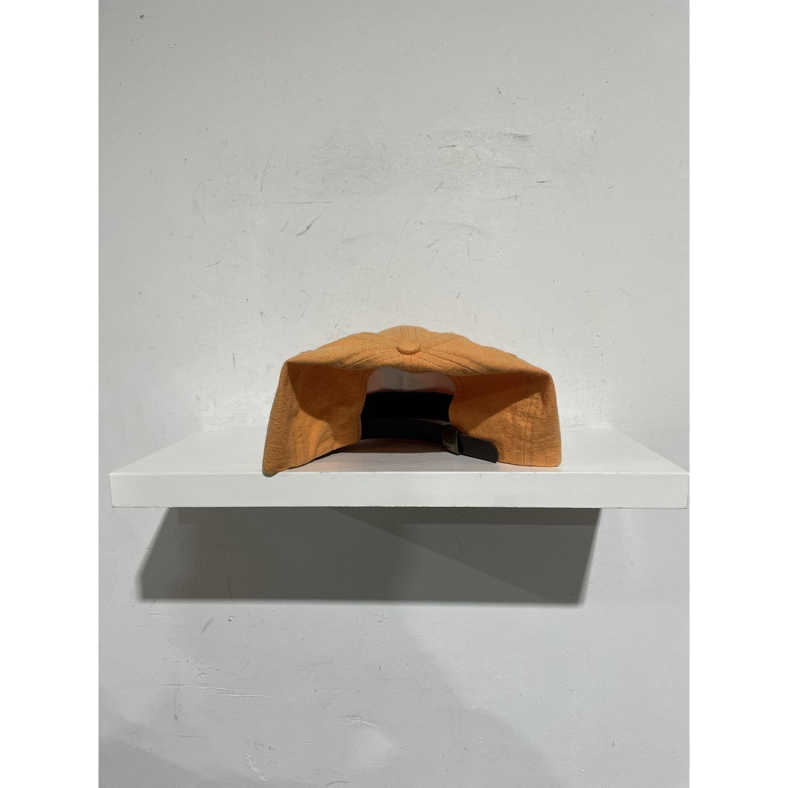 Supreme SUPREME PIGMENT CANVAS S LOGO 6-PANEL HAT ORANGE PREOWNED Size ONE SIZE - 3 Thumbnail