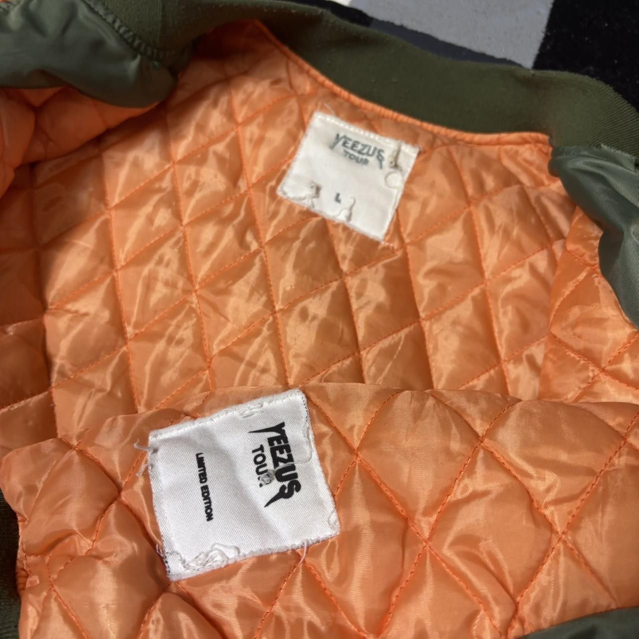 Kanye West Yeezy Yeezus Tour military pilot bomber jacket