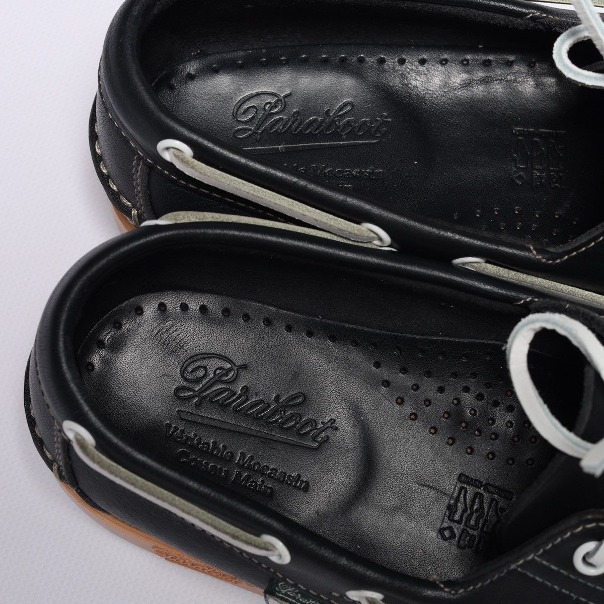 Paraboot Paraboot Veritable Mocassin Navy Leather Moccasin Shoes Size US 7.5 / EU 40-41 - 6 Thumbnail