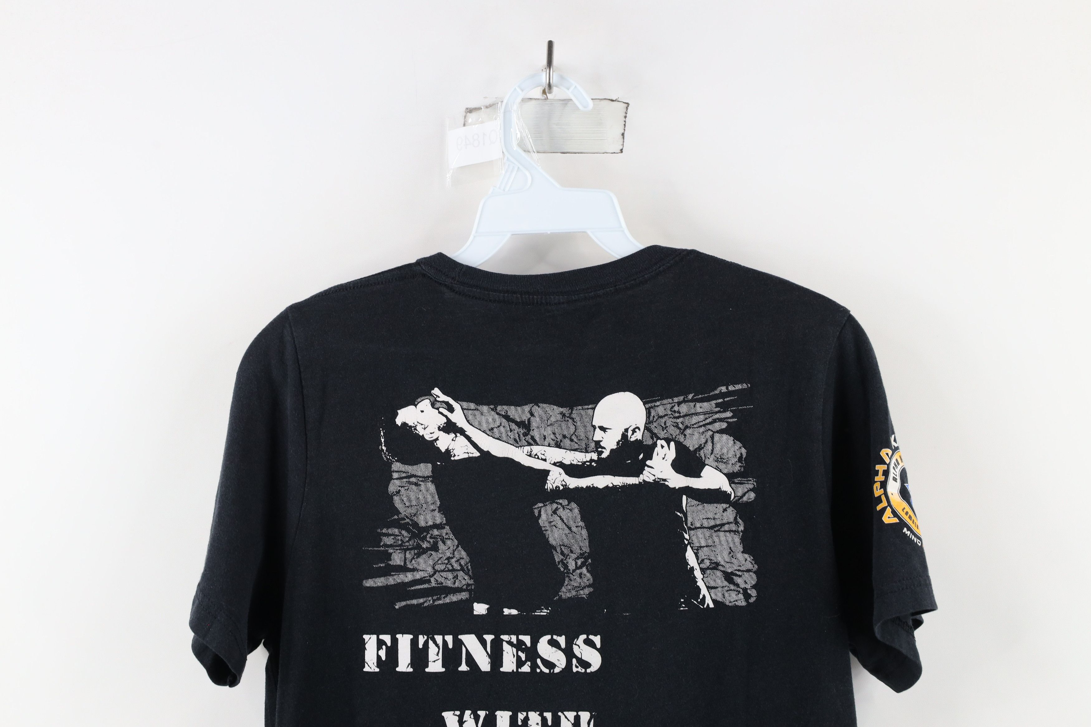 Vintage Vintage Krav Maga Martial Arts Short Sleeve T-Shirt Black Size US XS / EU 42 / 0 - 10 Thumbnail