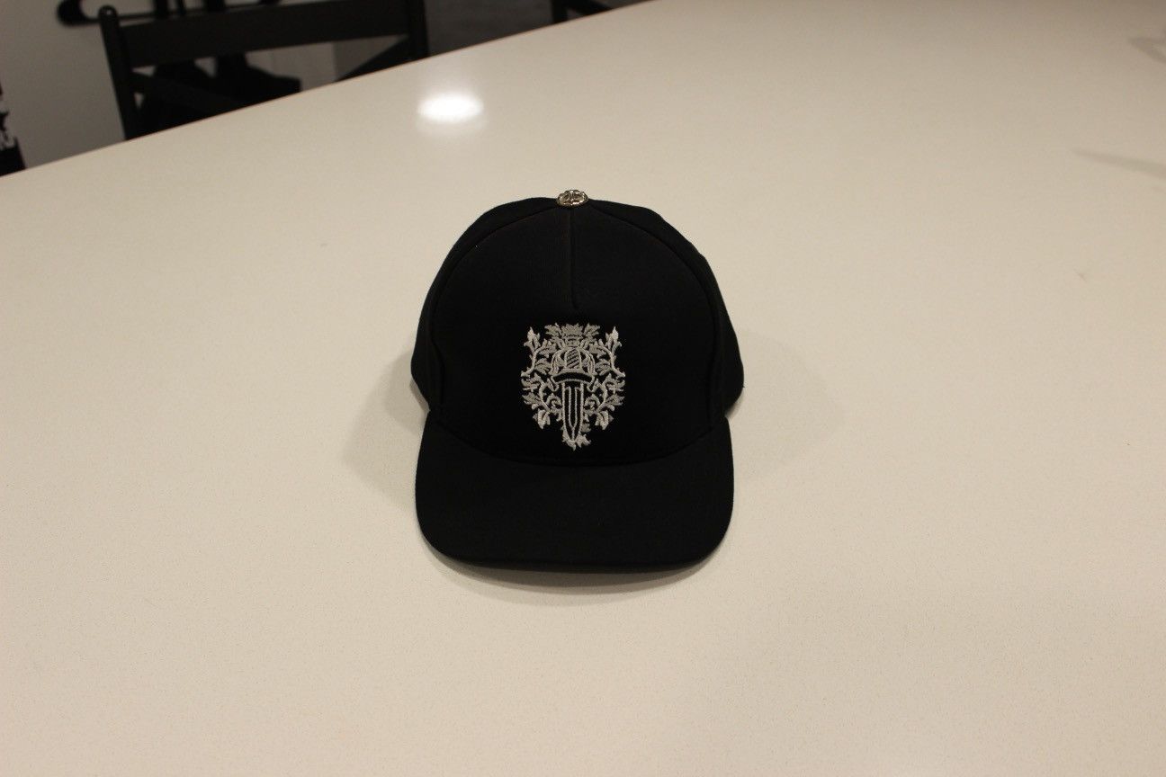 Chrome Hearts Chrome Hearts Dagger Denim Hat Size ONE SIZE - 1 Thumbnail