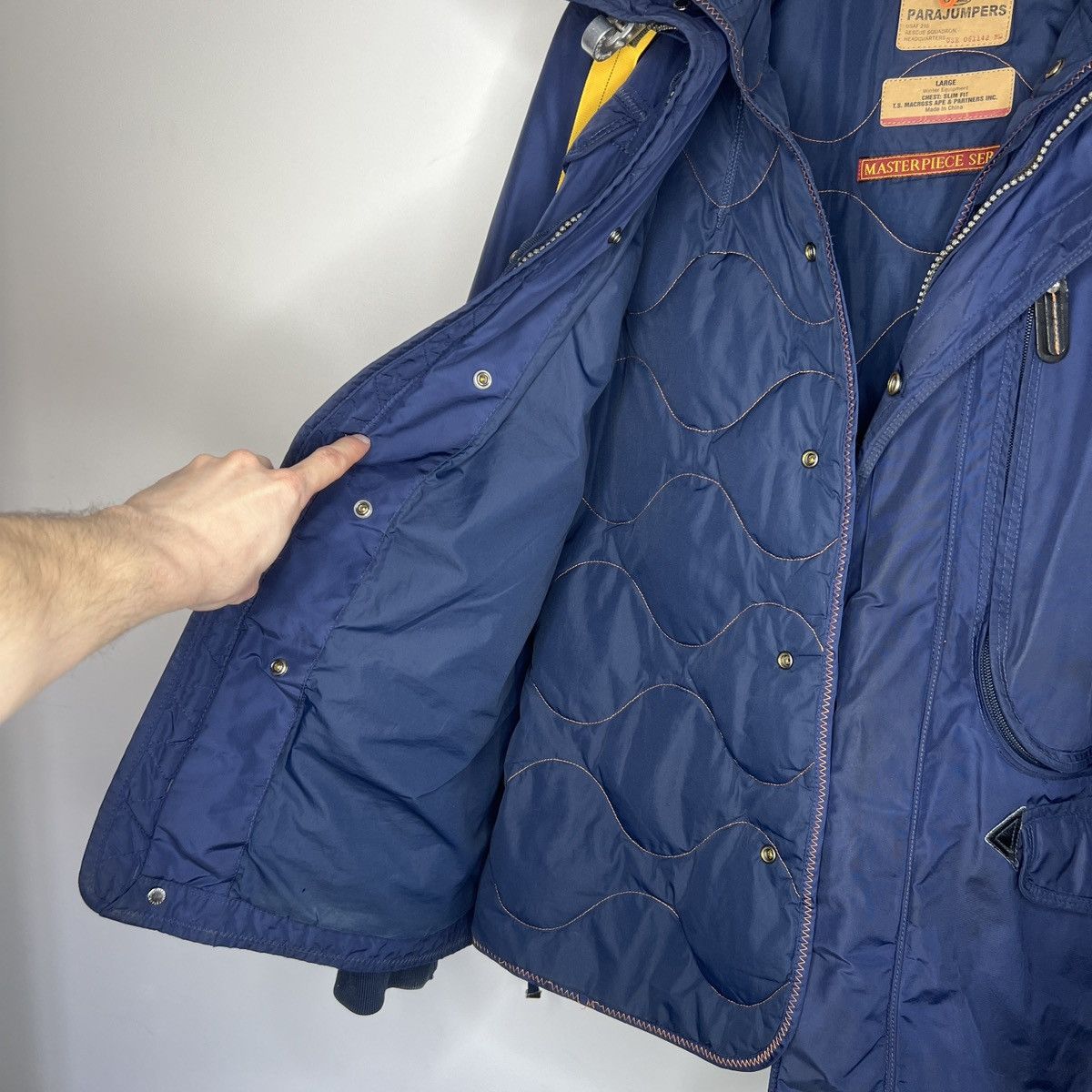 Parajumpers Parajumpers Right Hand Masterpiece Jacket Parka Coat 2in1 Size US L / EU 52-54 / 3 - 16 Thumbnail