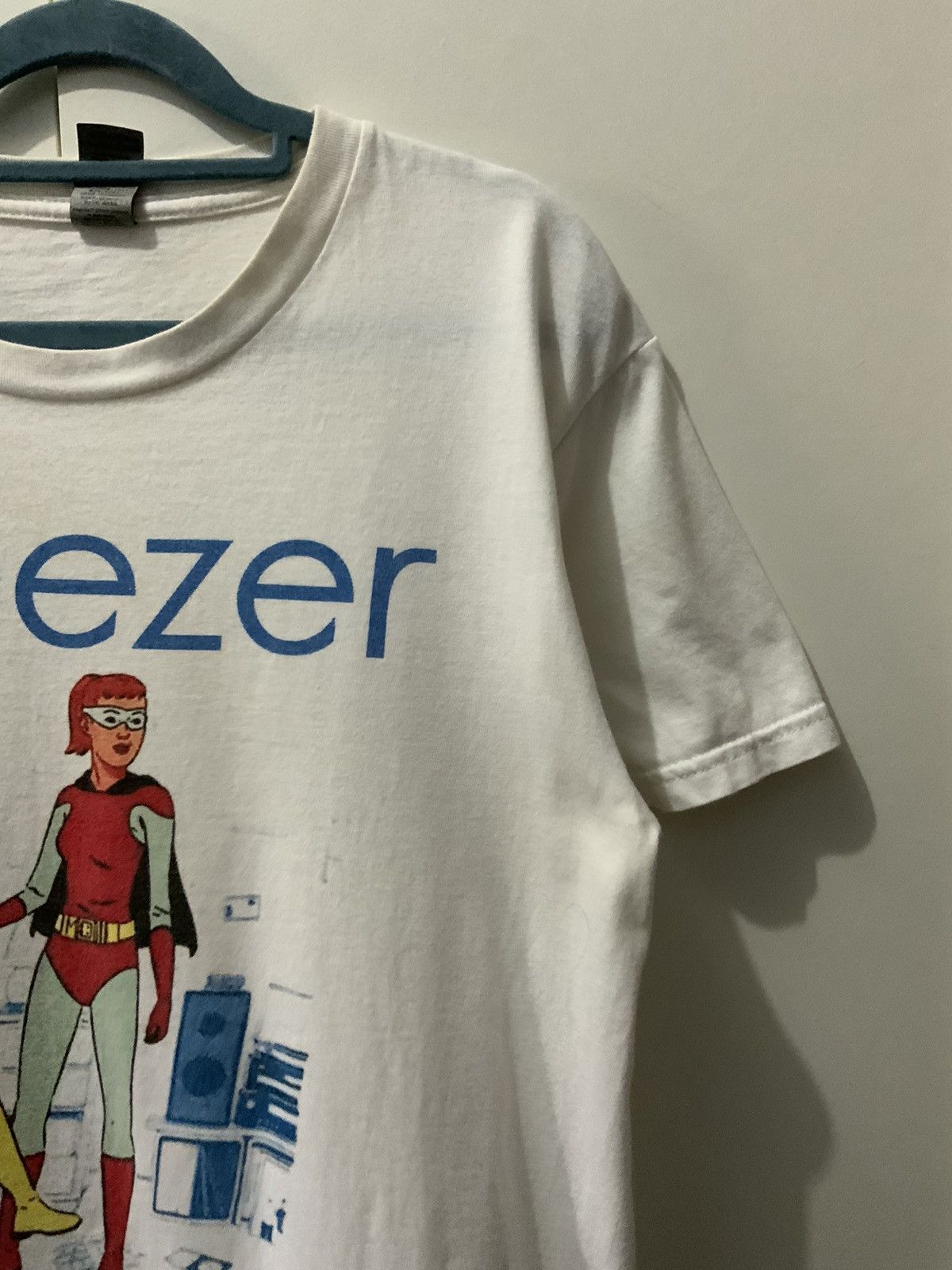 Band Tees Weezer White Band Tee Size US M / EU 48-50 / 2 - 5 Thumbnail