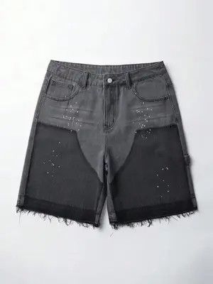 Jean Pepper x Hanai Vintage Retro Denim Jeans shorts Size US 34 / EU 50 - 2 Thumbnail