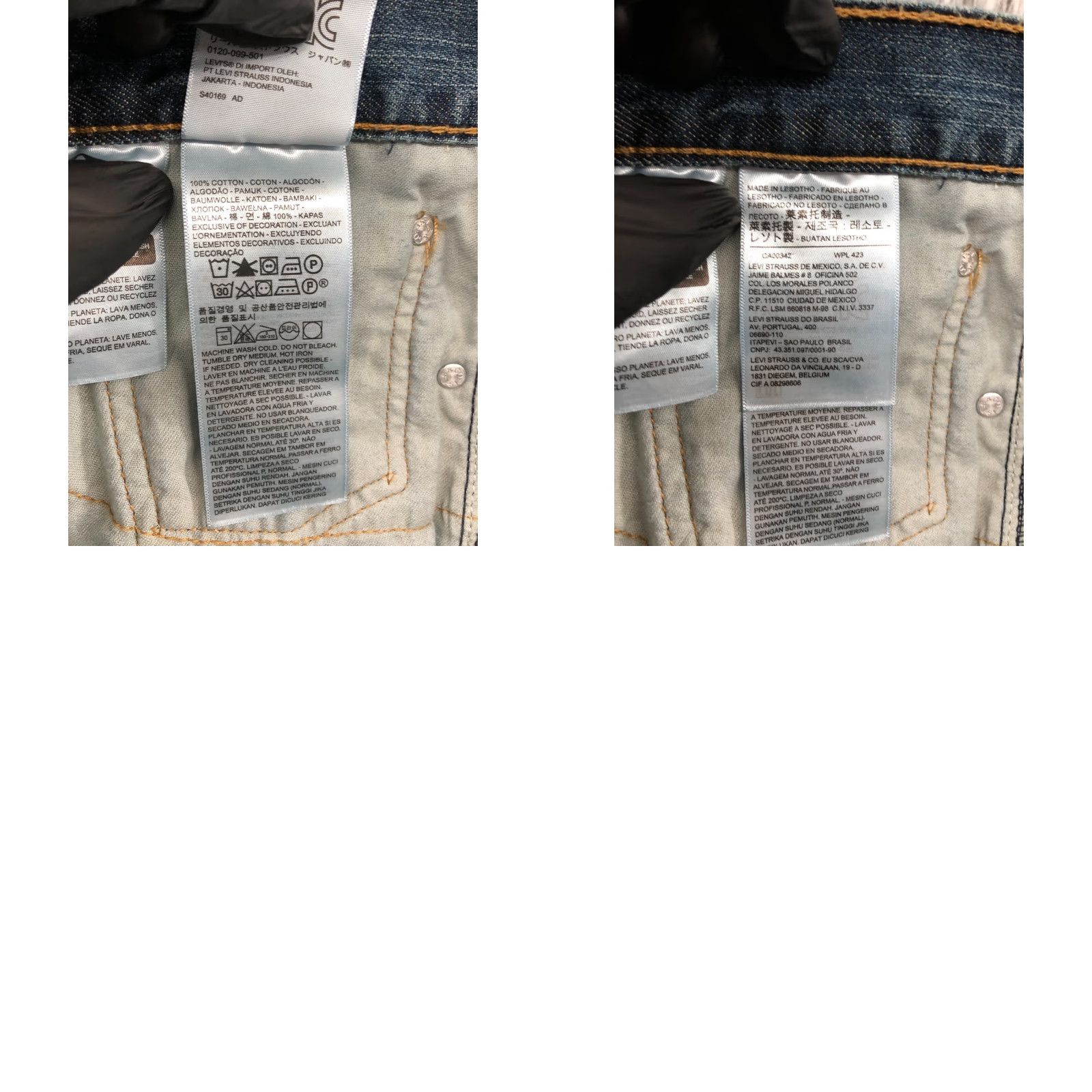 Levi's Levi's 505 Straight Jeans Size 38x30 Mens Mid Rise Medium Wash Blue Size US 38 / EU 54 - 9 Thumbnail