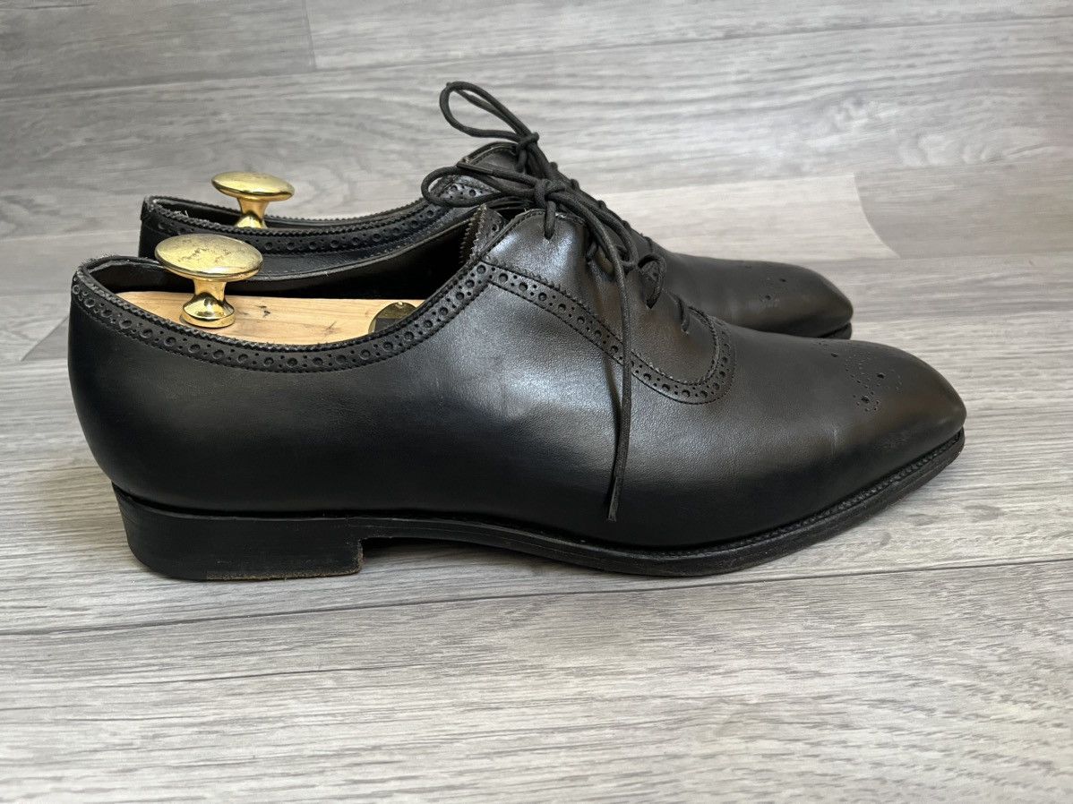 Edward Green Edward green whole cit black leather oxford shoes sz 9.5 Size US 9.5 / EU 42-43 - 8 Thumbnail
