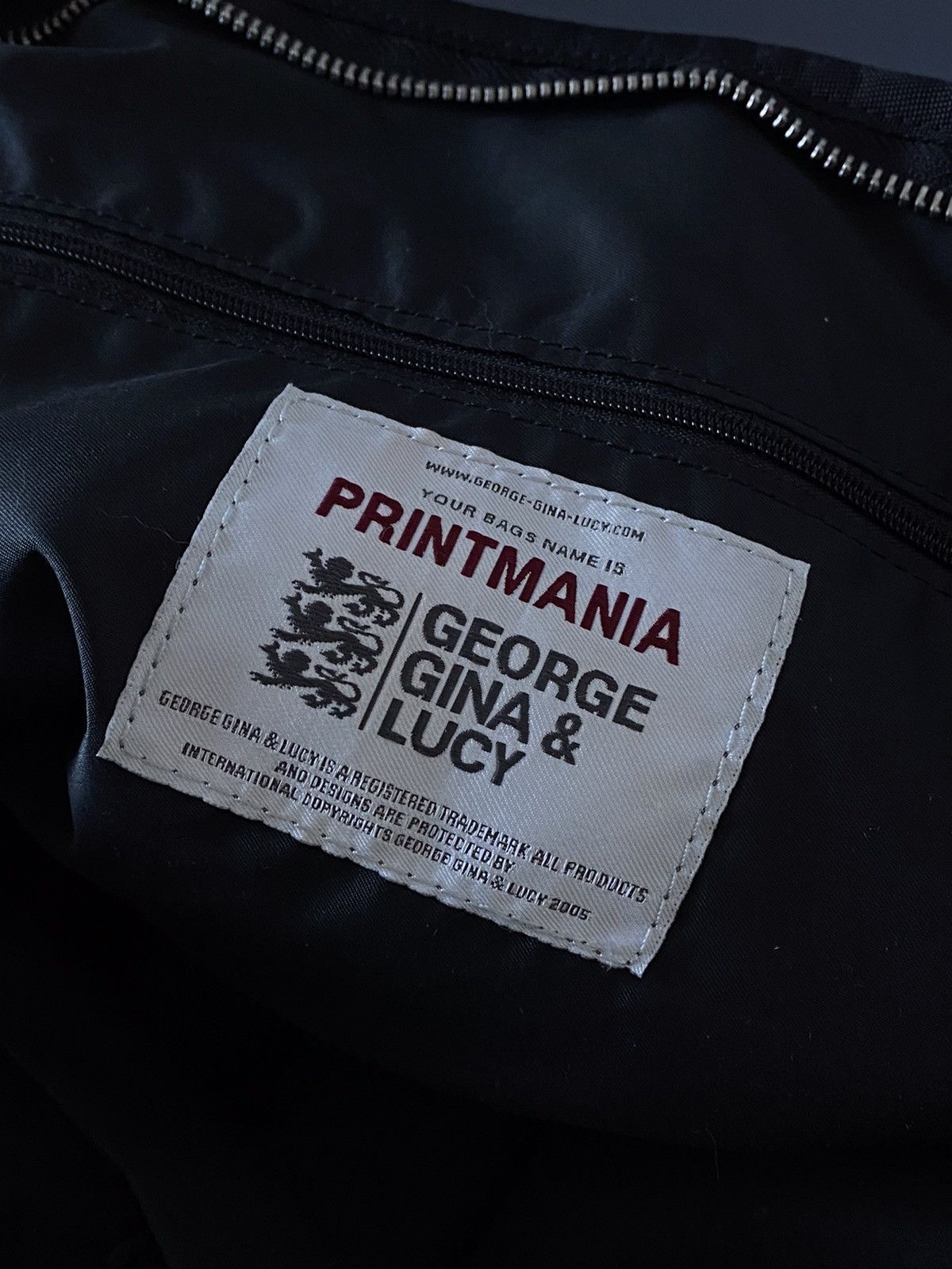 Vintage GGL George Gina Lucy Bag Overprint Japanese Avant Garde Y2K Size ONE SIZE - 16 Thumbnail