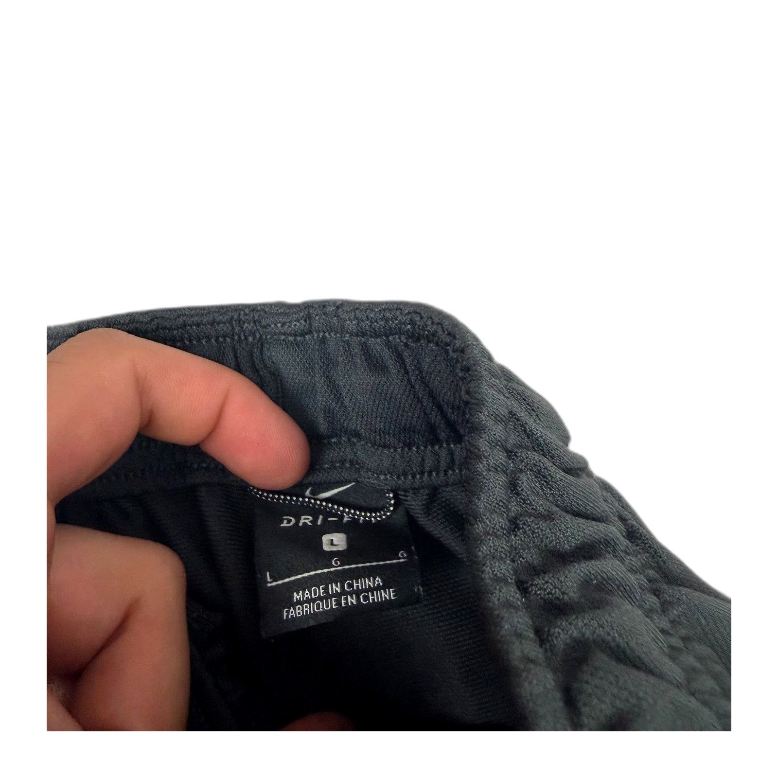 Nike Nike Youth Boys L Dri-FIT Training Pants Grey Joggers Black Size US 26 / EU 42 - 6 Thumbnail