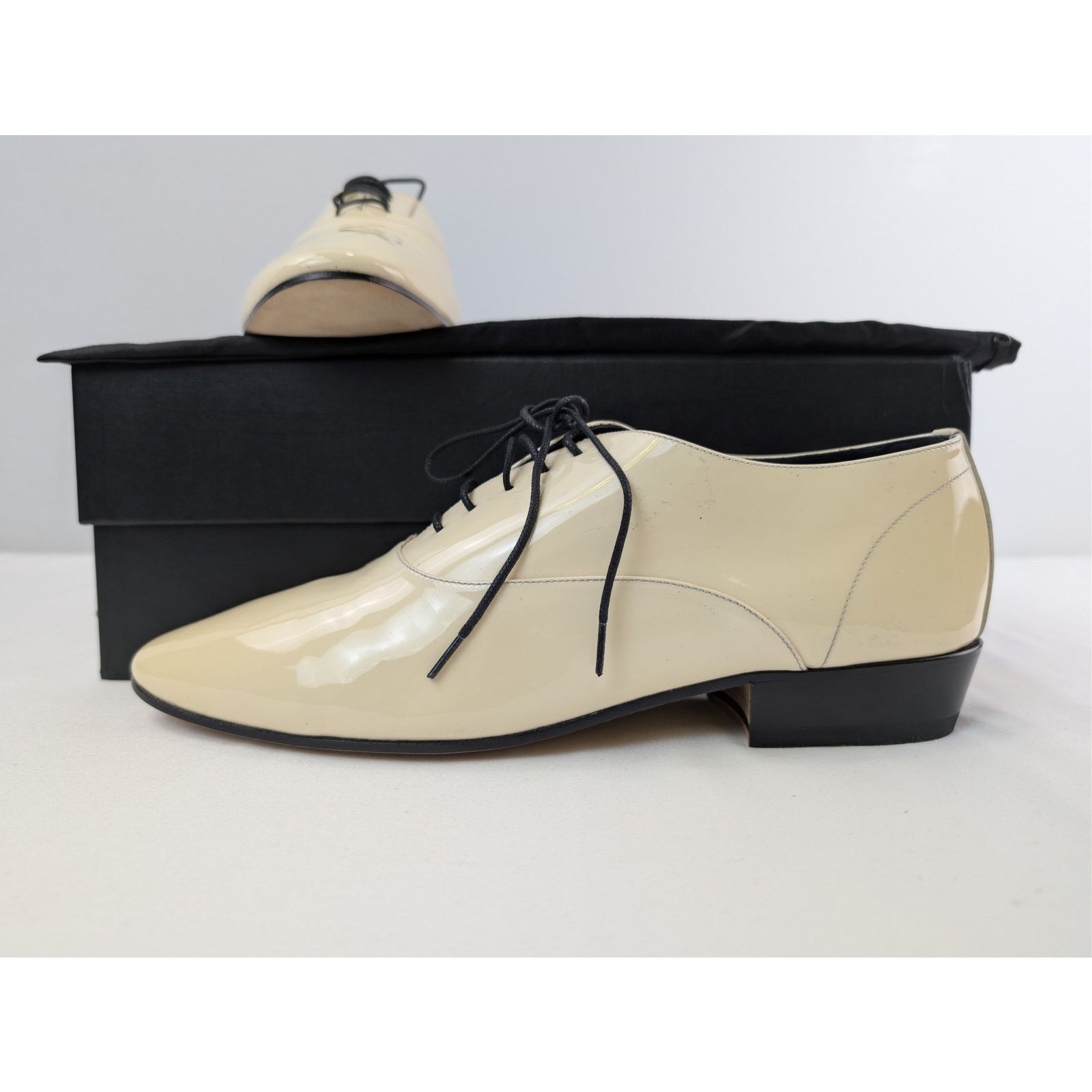 Saint Laurent Paris o1rshd1 Leon 30 Lace Up Derby Boots in Coquille Size US 11 / EU 44 - 18 Thumbnail
