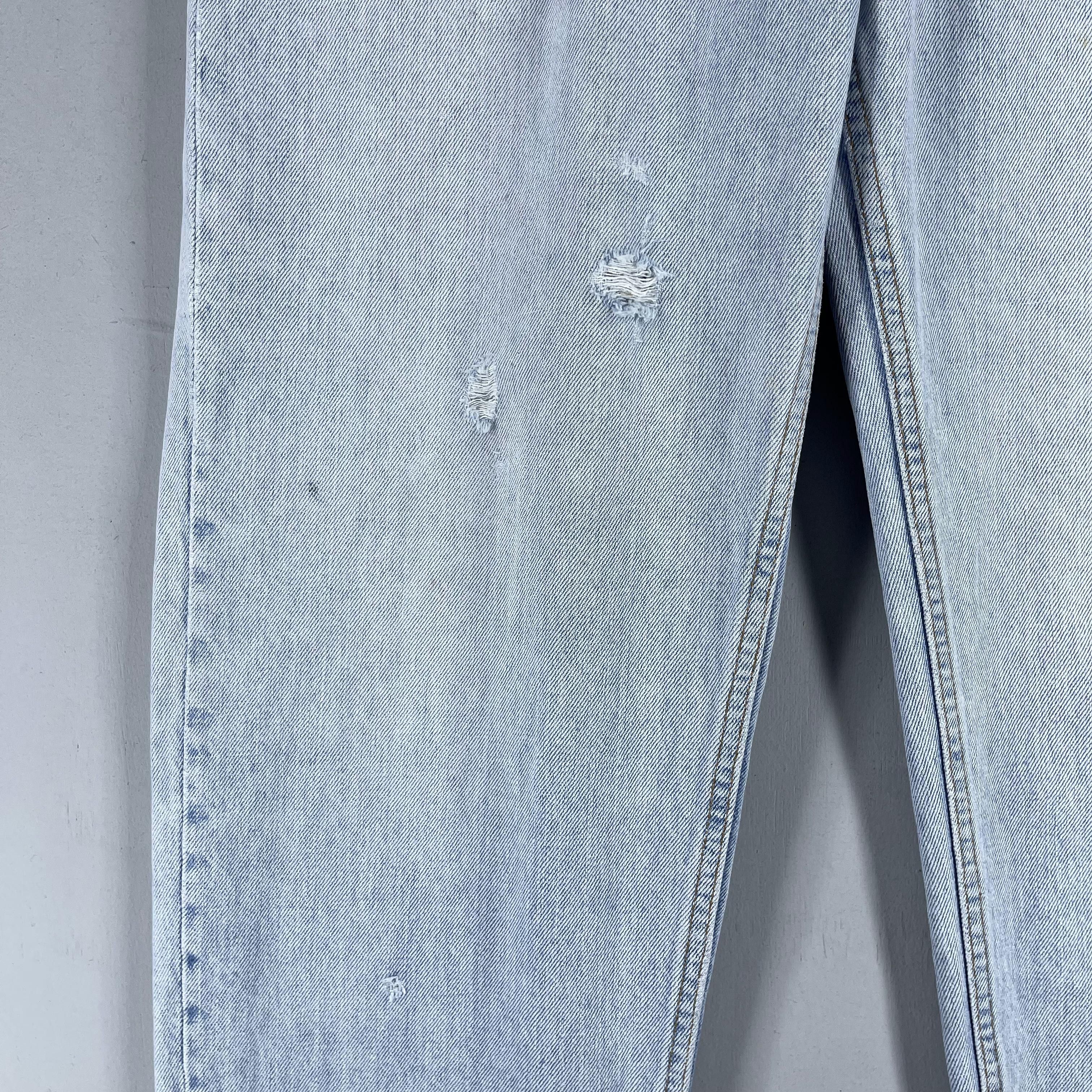 Levi's × Vintage W36 L35 Vintage Distressed Levis 550 Ripped Jeans Size US 36 / EU 52 - 4 Thumbnail