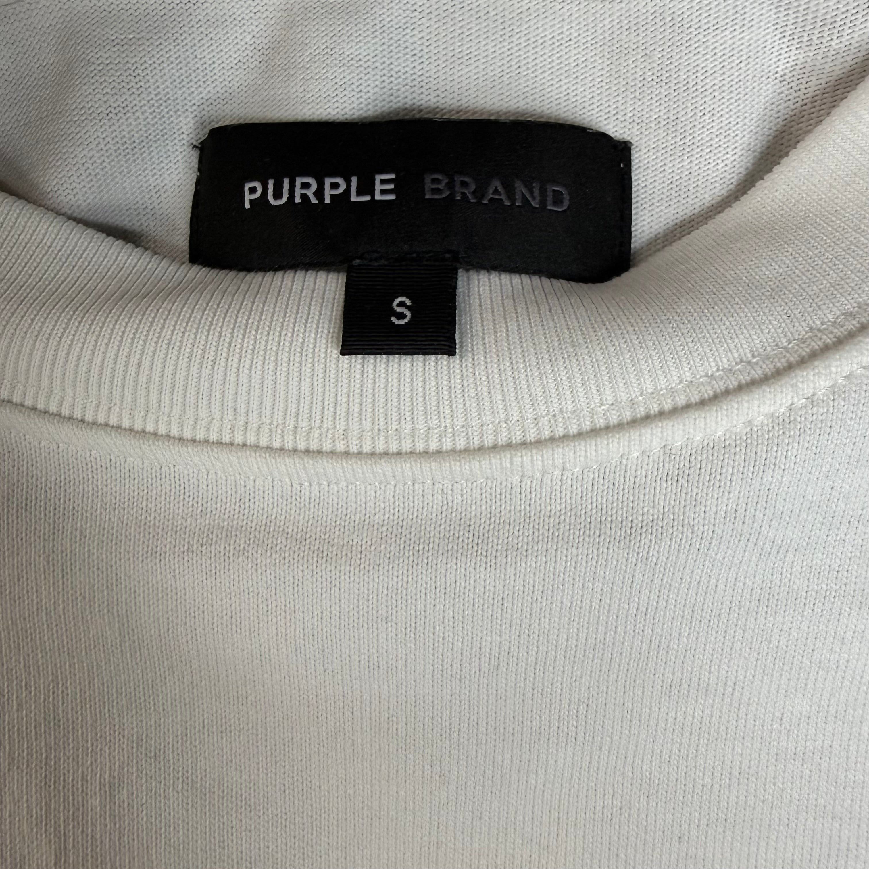 Purple Brand Purple Brand Painted Wordmark Tee Size Small Size US S / EU 44-46 / 1 - 3 Thumbnail
