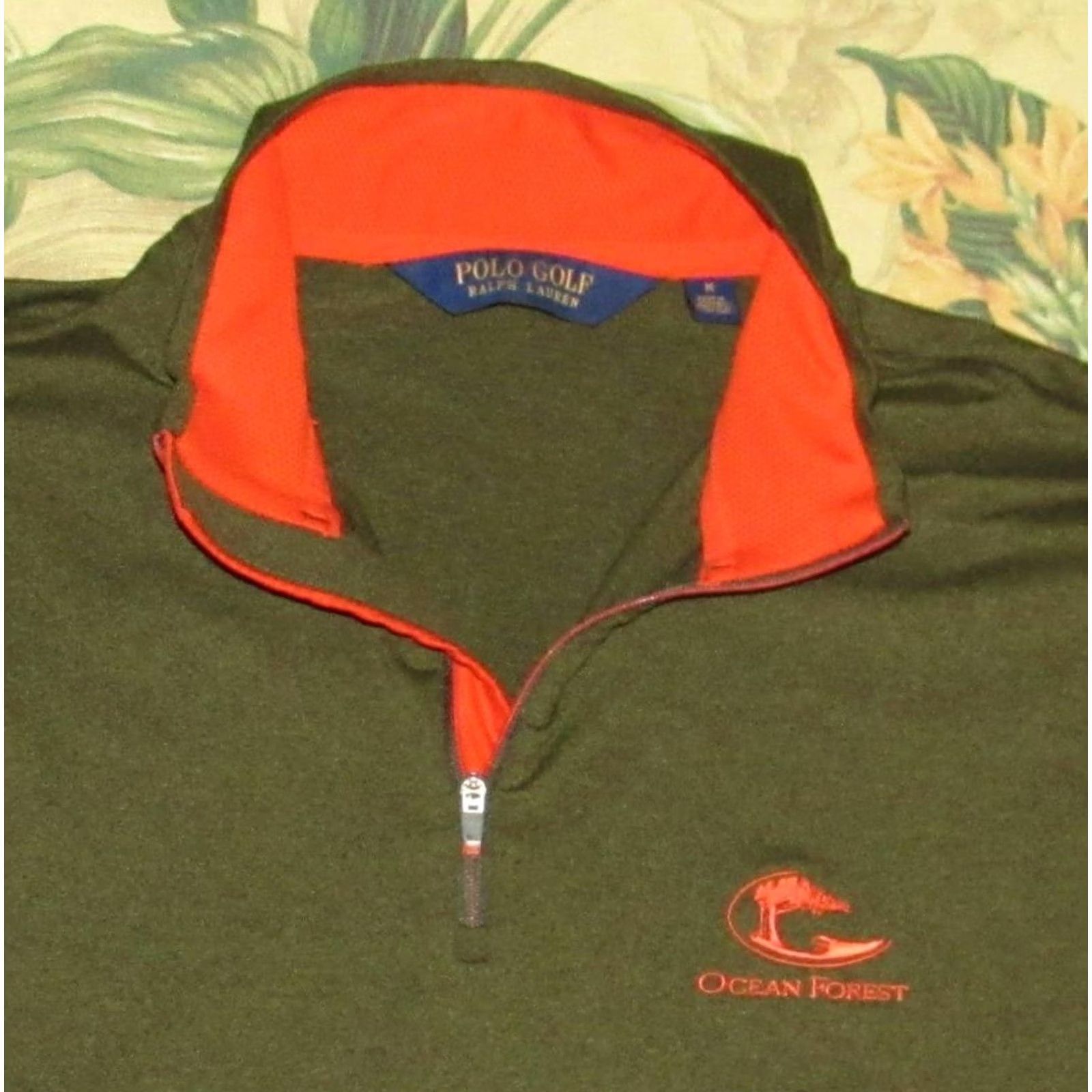Ralph Lauren Ralph Lauren Polo Golf Ocean Forest Sea Island Performance Medium Sweater Pullover Men Green XS? Size US M / EU 48-50 / 2 - 2 Thumbnail