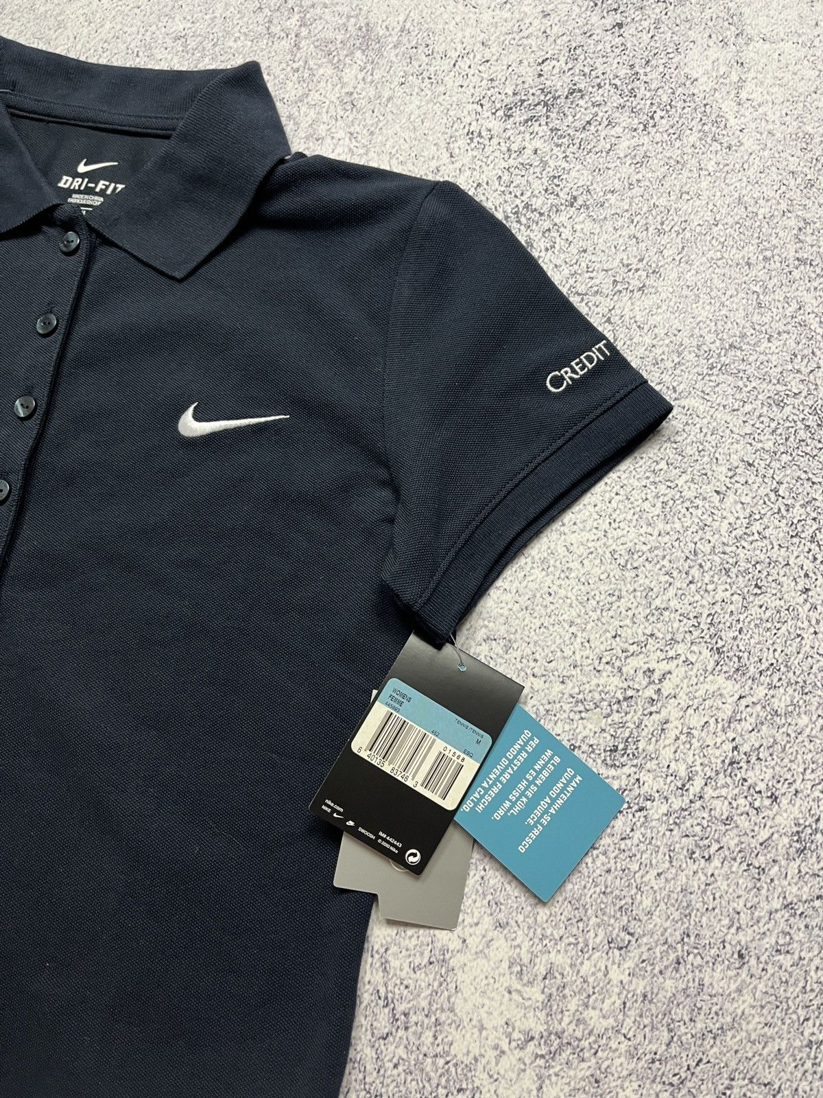Nike × Vintage Roger Federer RF Nike Original Swiss Tennis Wmn’s Polo Shirt Size M / US 6-8 / IT 42-44 - 5 Thumbnail
