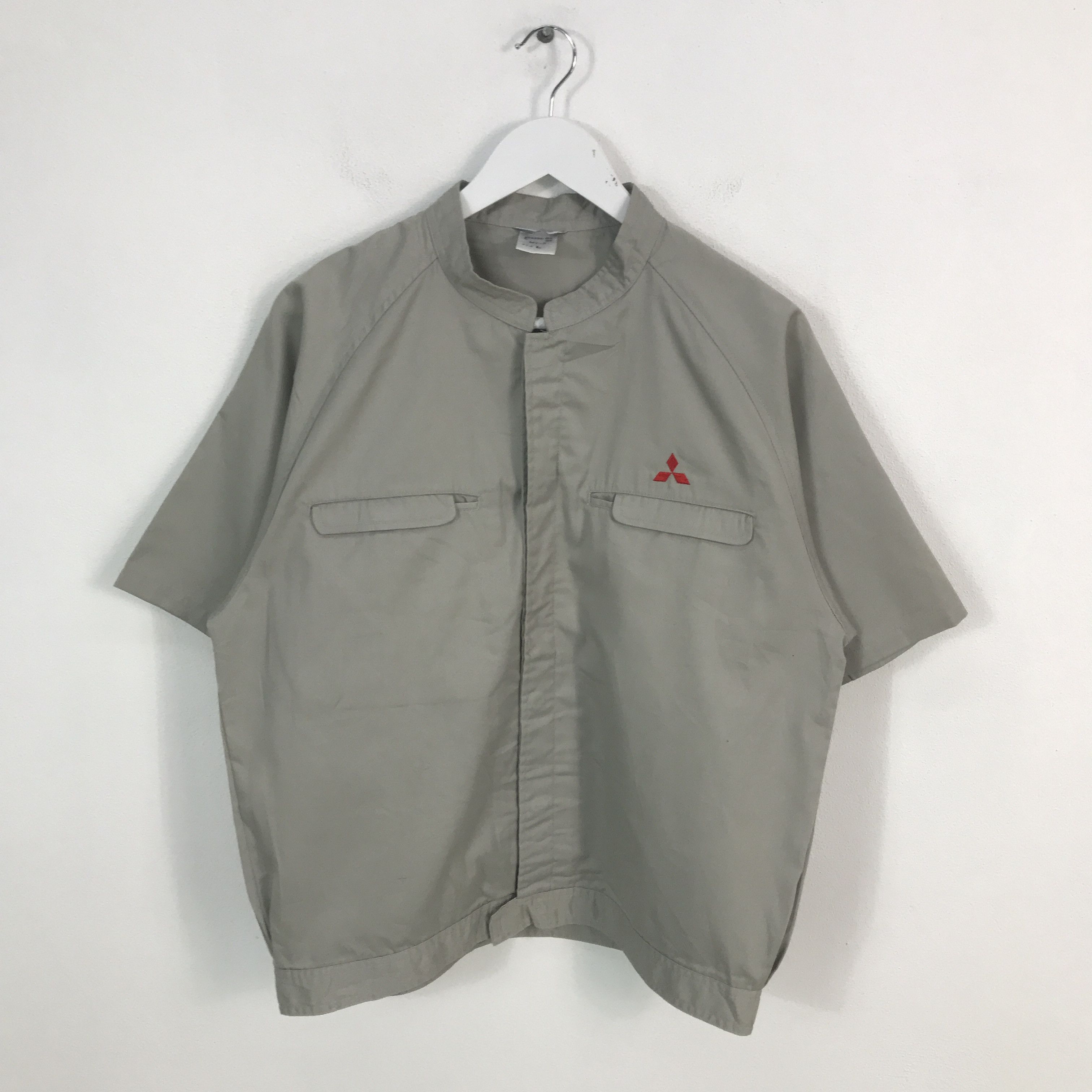 Japanese Brand Mitsubishi Embroidery Logo Worker Japan Jacket Size US L / EU 52-54 / 3 - 1 Thumbnail