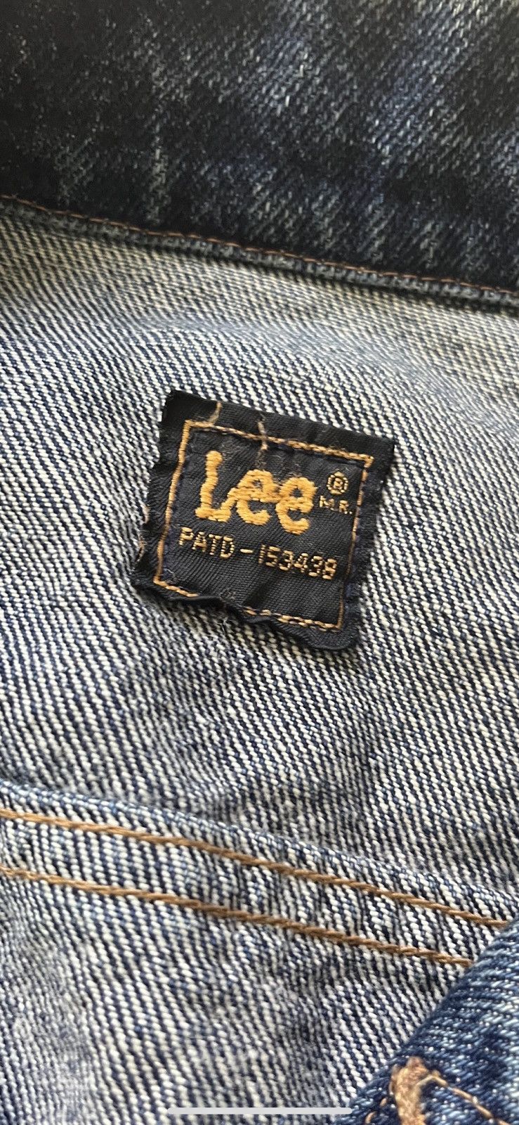 Lee × Vintage Vintage 80s Lee Riders USA Denim Jacket - Faded Blue Size US L / EU 52-54 / 3 - 6 Thumbnail