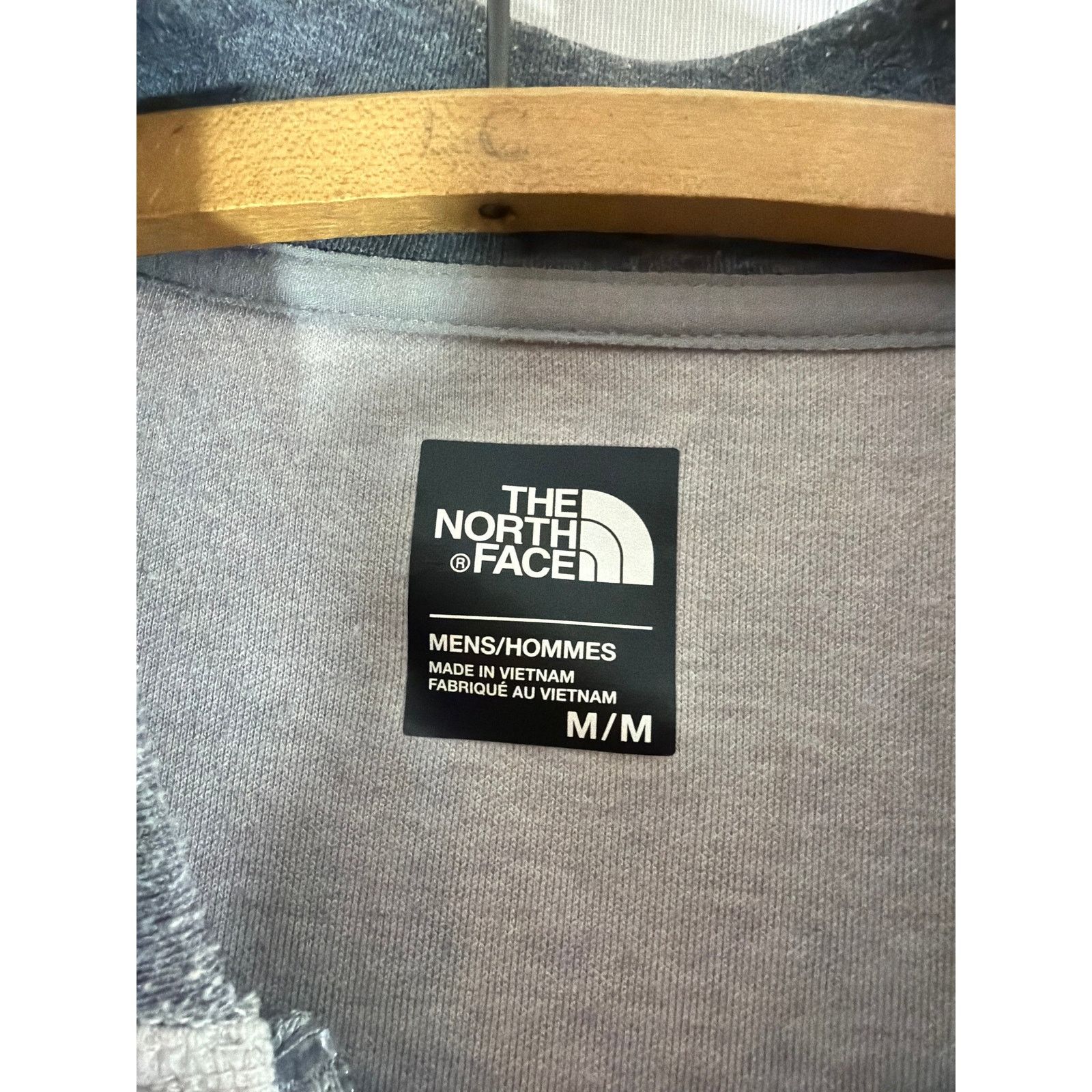 The North Face The North Face Men's M Blue Gray Jacket Full Zip Pocket Size US M / EU 48-50 / 2 - 2 Thumbnail