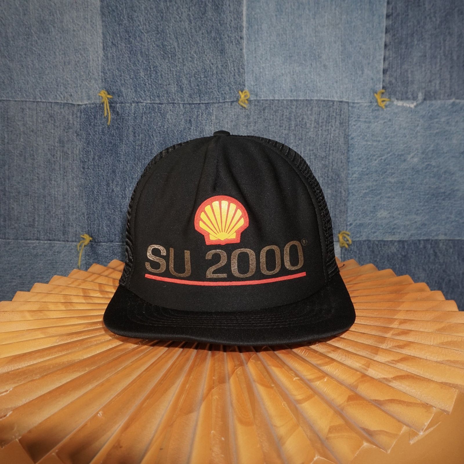 NASCAR OSFA - Vintage / Y2K Shell Racing Race Engine Oil Promo Hat Size ONE SIZE - 1 Thumbnail