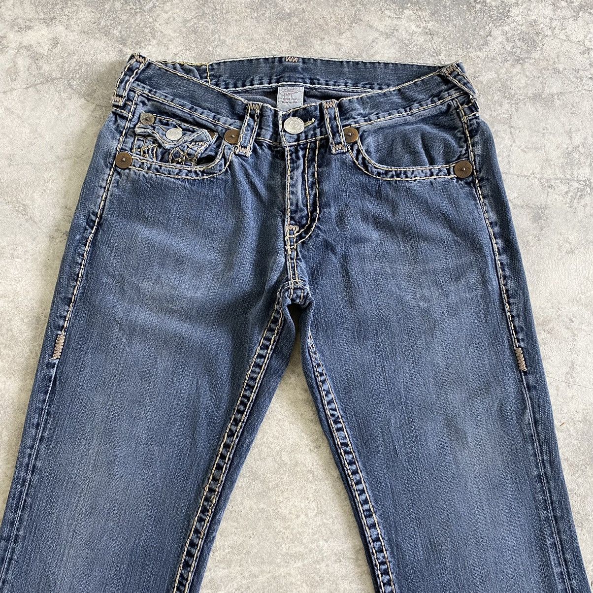 True Religion Vintage True Religion Billy Super T Flared Denim Jeans Size US 32 / EU 48 - 3 Thumbnail