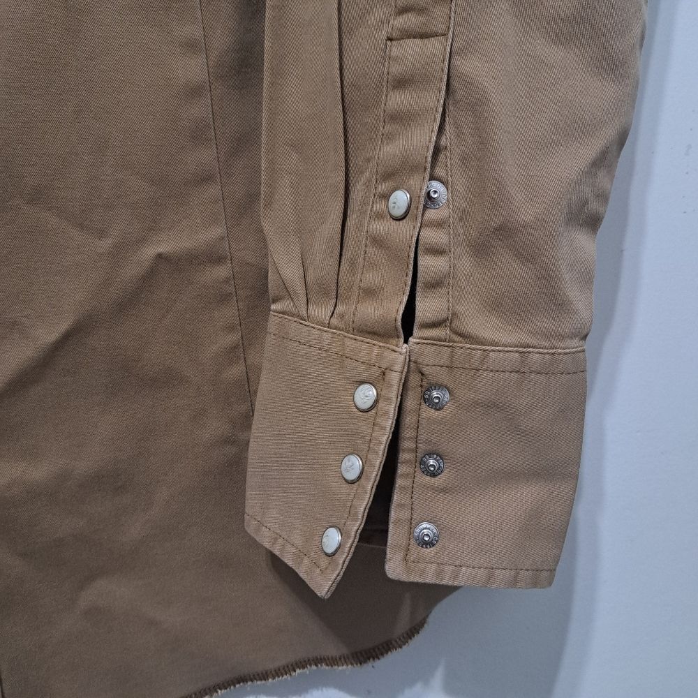 Wrangler Wrangler Women's Long Sleeve Western Snap With Front Back Yo Size L / US 10 / IT 46 - 10 Thumbnail