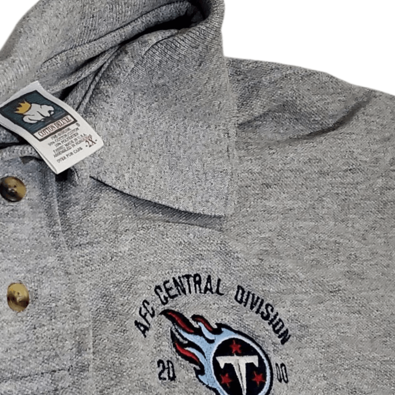 Vintage 2000 Tennesse Titans AFC Polo Size US XXL / EU 58 / 5 - 3 Thumbnail