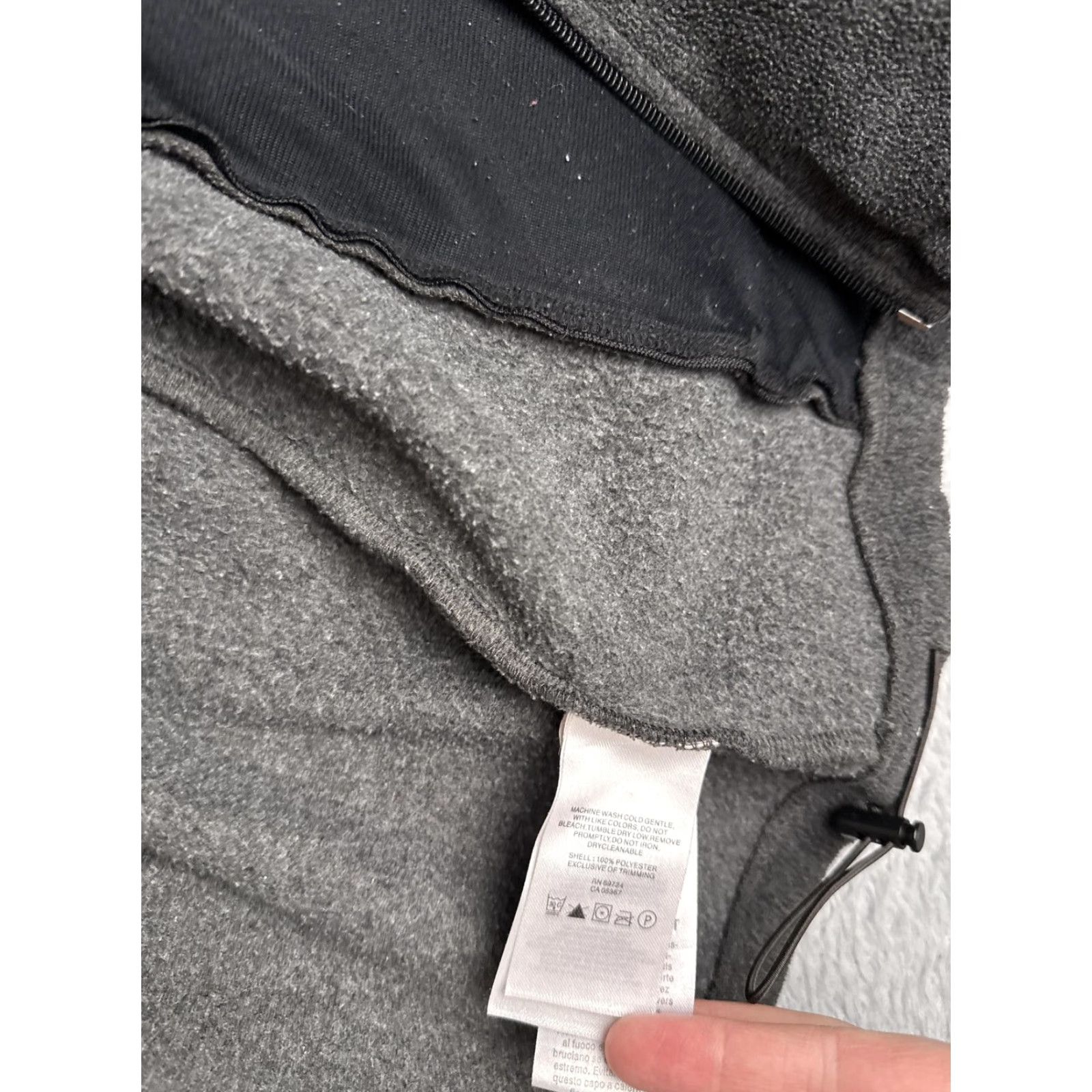 Vintage Columbia Jacket Mens Large Gray Full Zip Stand Collar Pockets Outdoor Windbreaker Fleece | Outdoor, Hiking, Walking | Men Size US L / EU 52-54 / 3 - 4 Thumbnail
