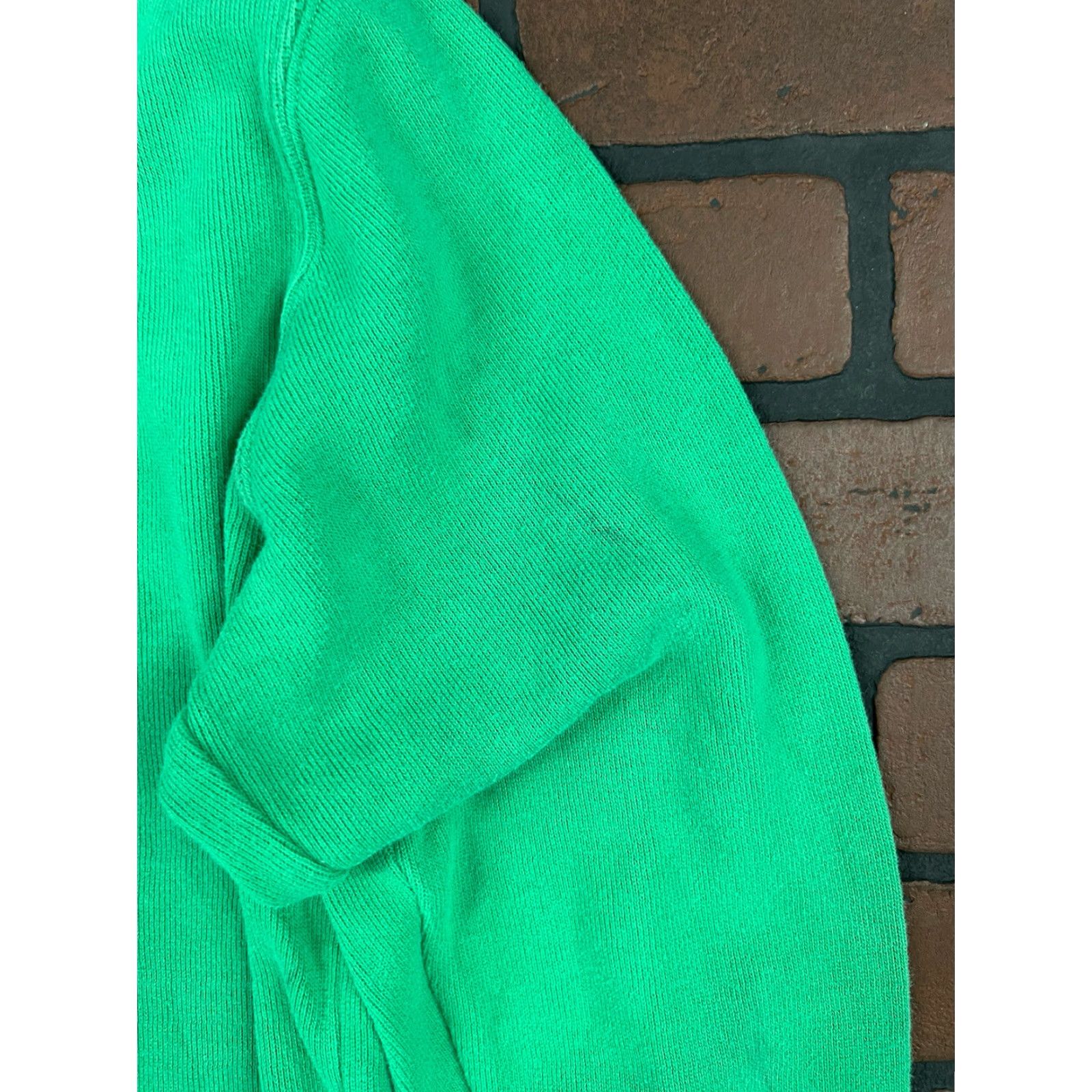 Ralph Lauren Ralph Lauren 1/4 Zip Sweater M Regular Men Collared Logo Green Orange Pullover Size M Size US M / EU 48-50 / 2 - 5 Thumbnail